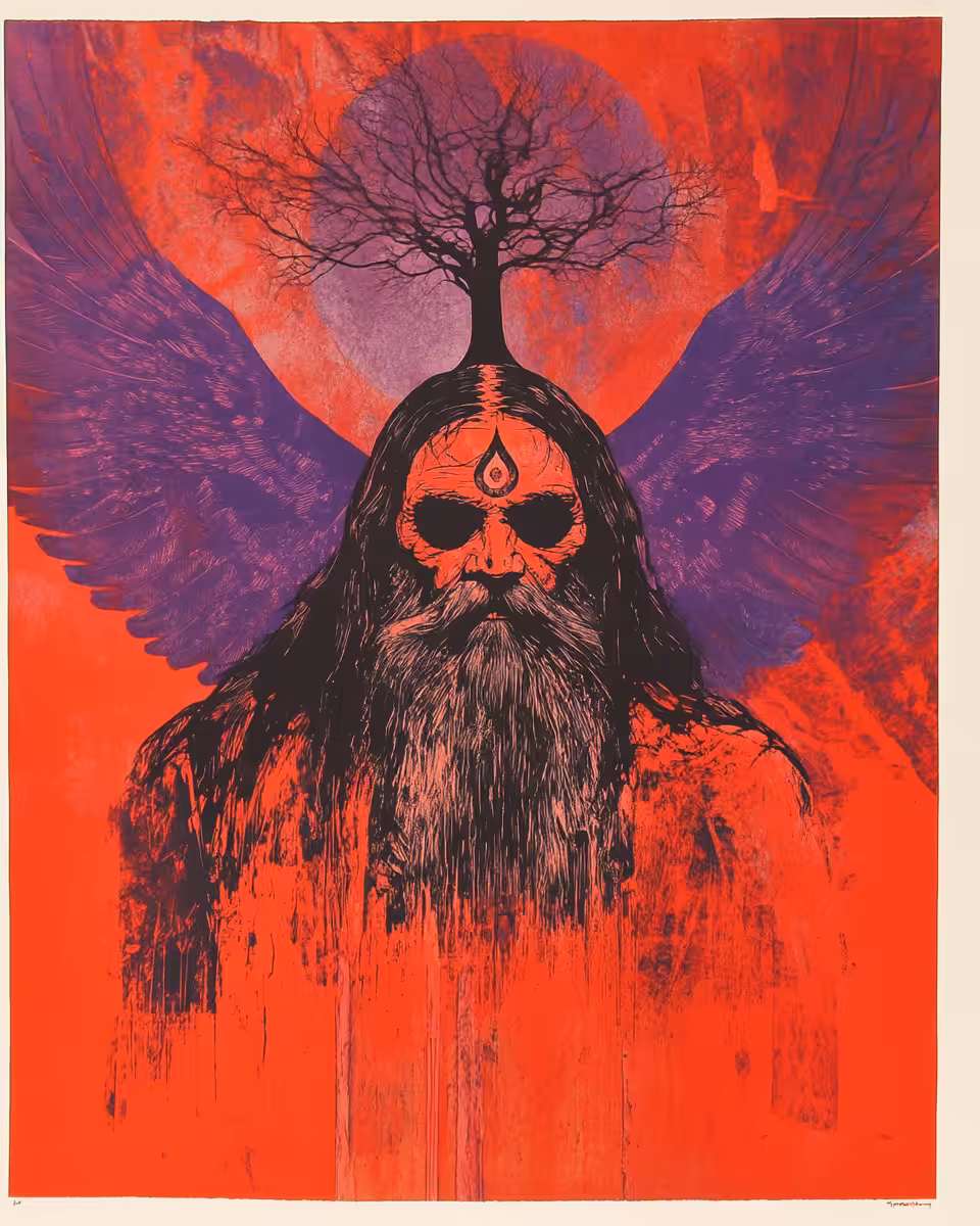 Gods of Vikings. Odin