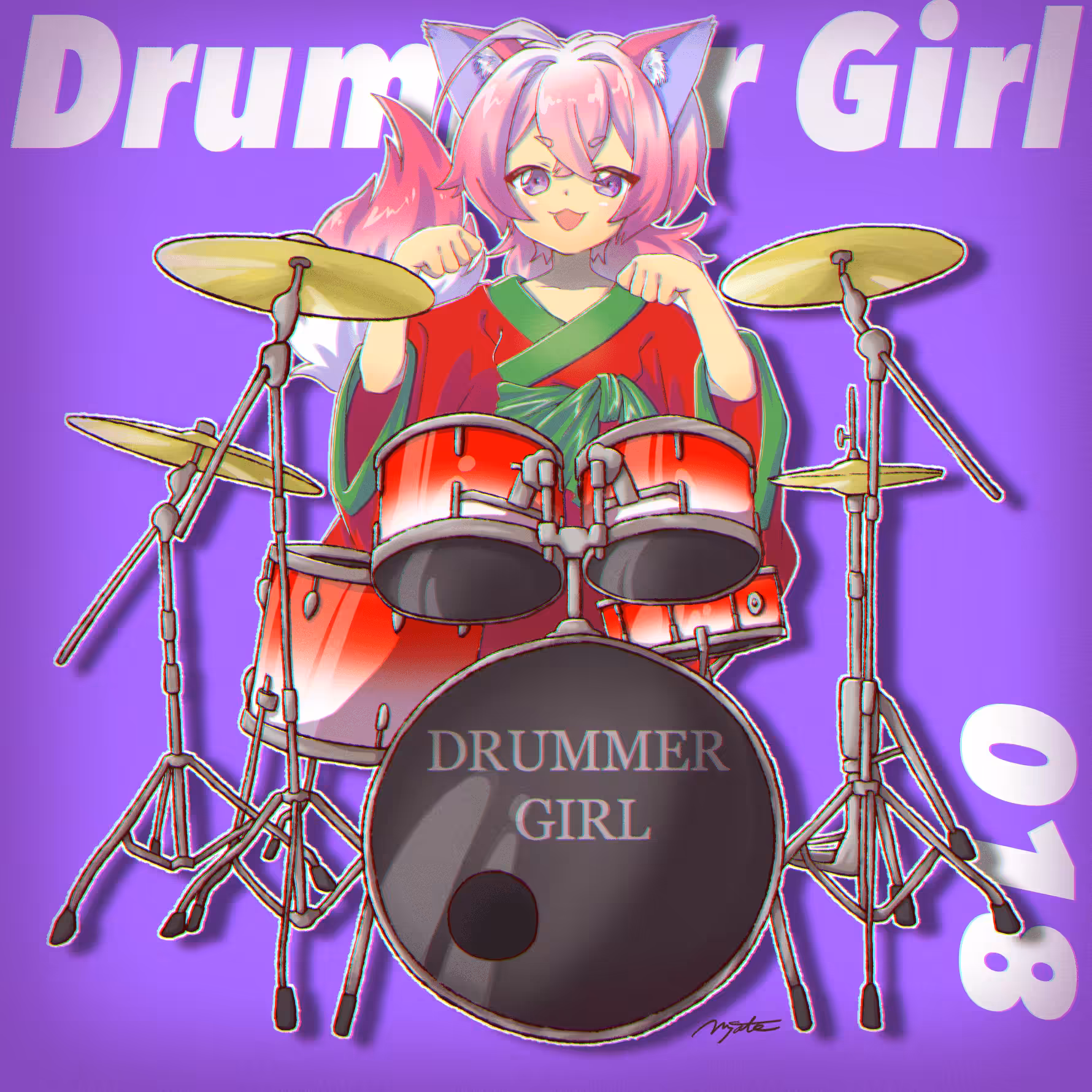 Drummer Girl #018