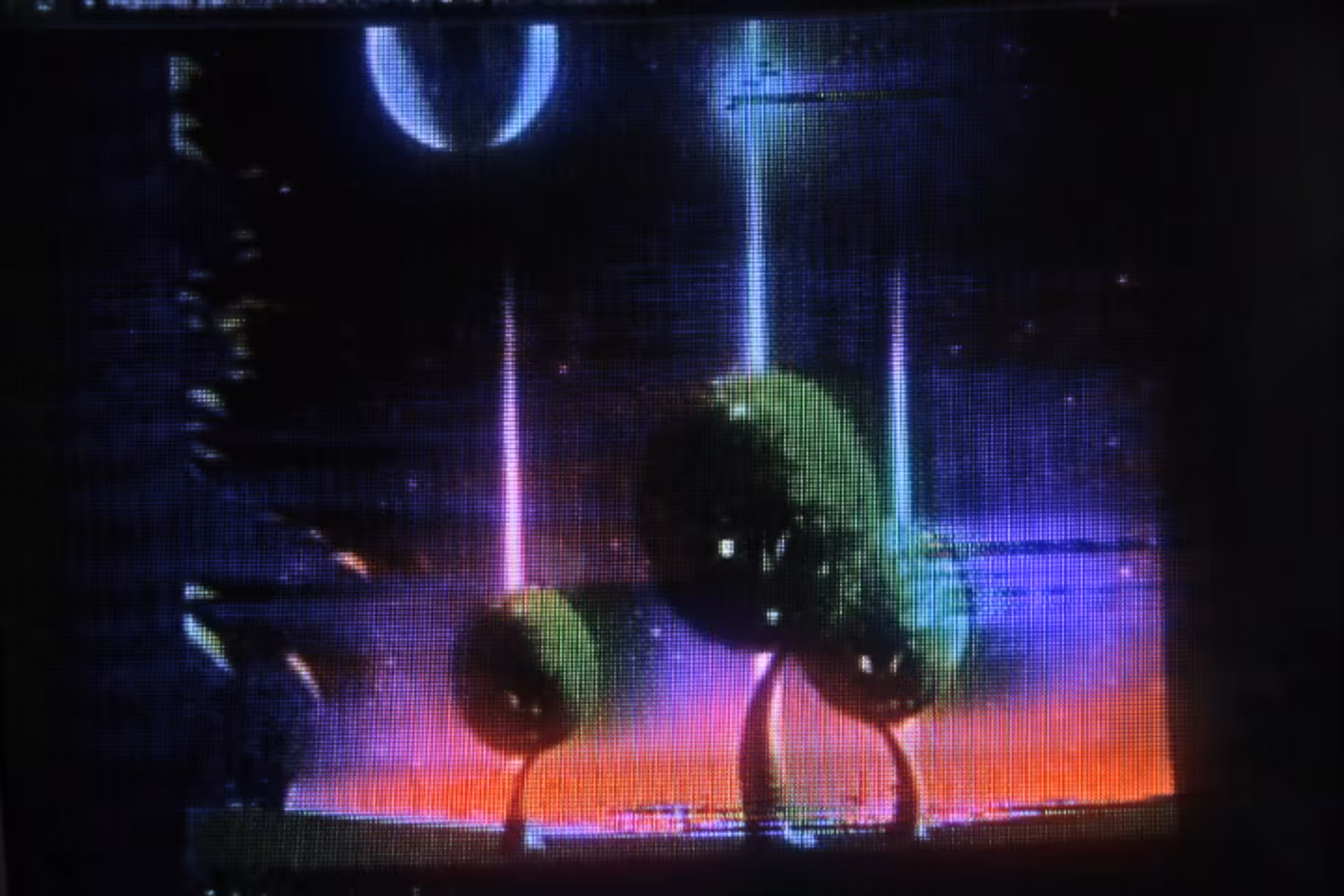 Three Trees of Great Power at Night
