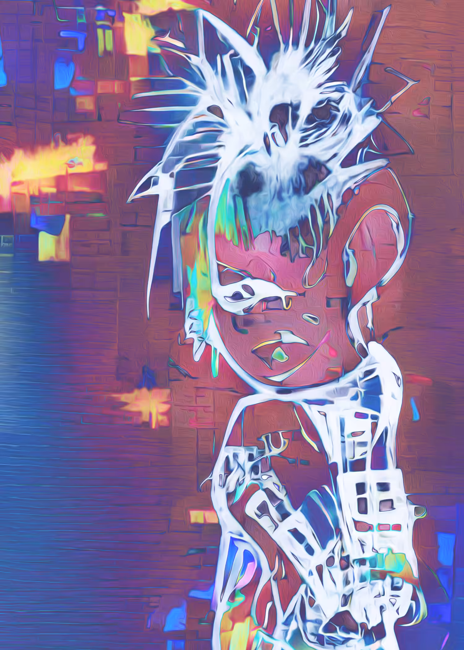 Scribbled Punk #33