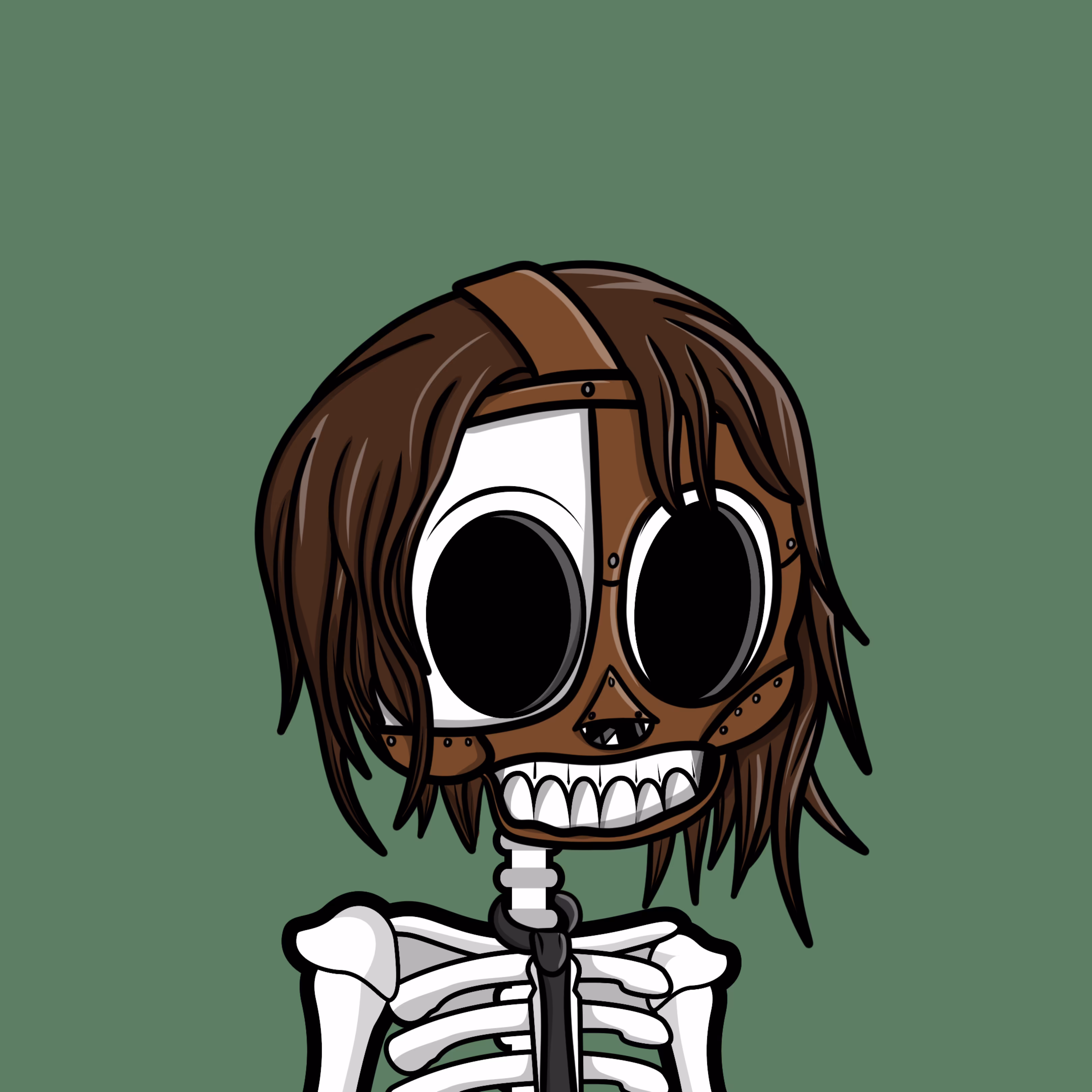 Edgar The Skeleton -  Mankind #352