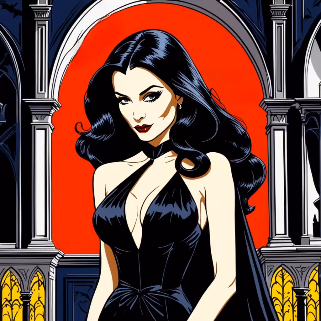 Morticia goes Pop #8