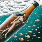 Sexy girl in the bottle 🍾