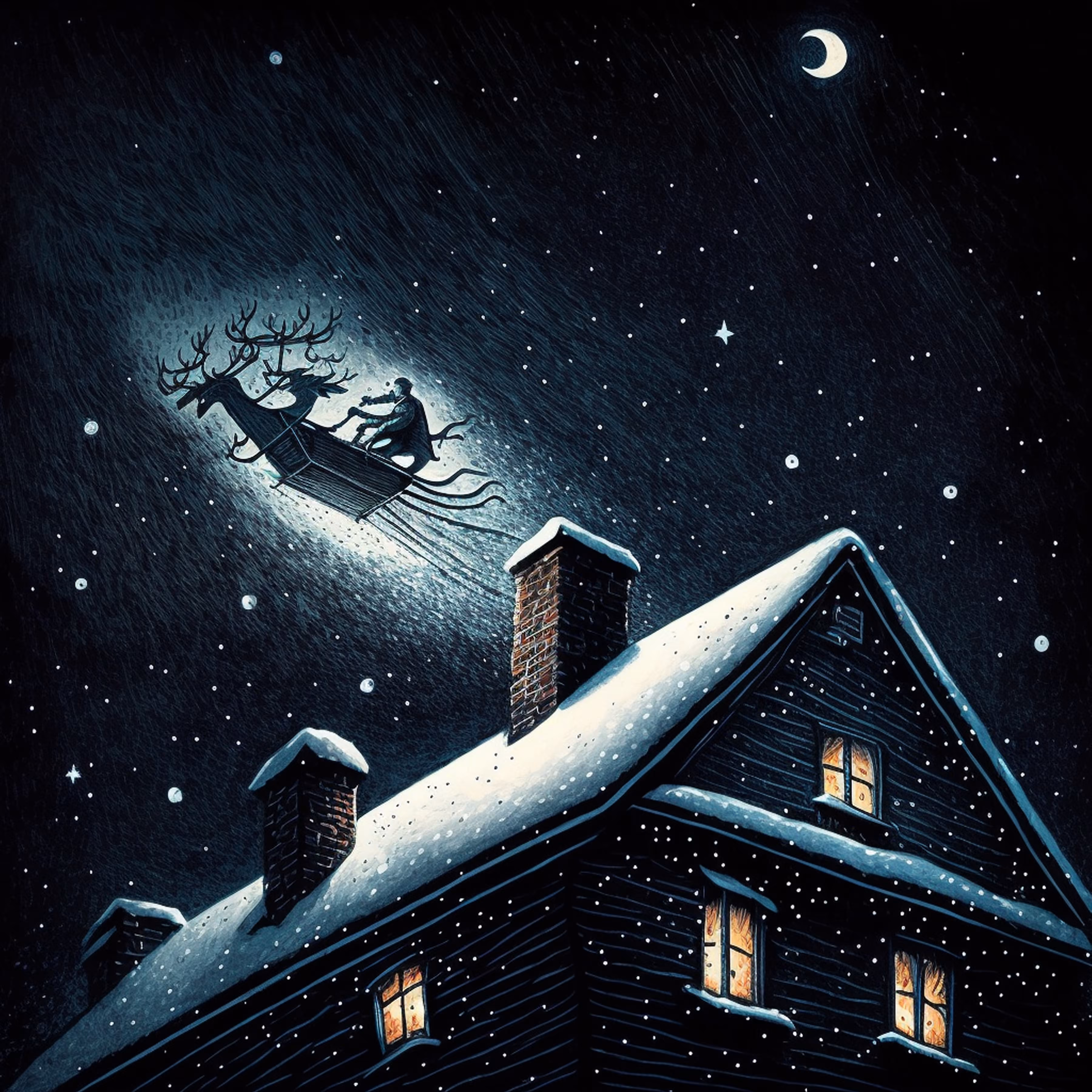 1/1 Christmas NFT No. 11 by Sollog Adoni