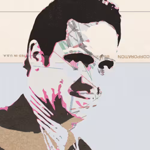 THE GENERATIVE PORTRAIT COLLECTION OF ROBERT MALLARY: Generative Portrait of Robert Mallary #839