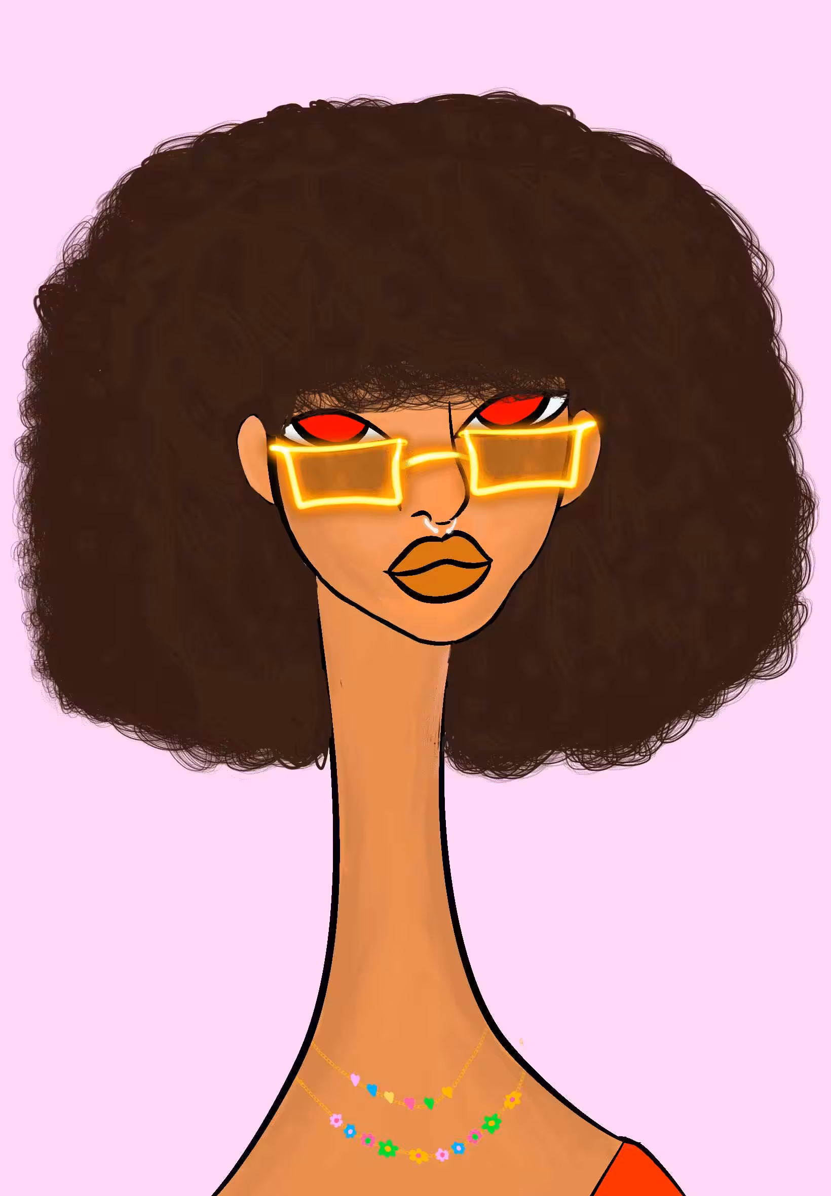 Long Neckie Ladies: Long Neckie Lady #2149