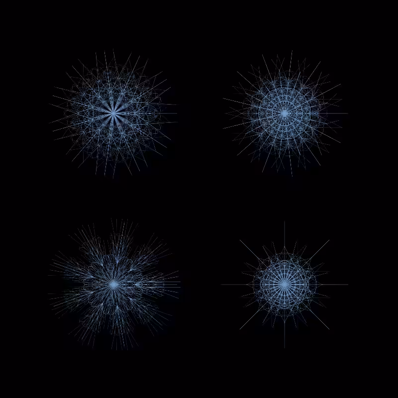 Snowflakes #16
