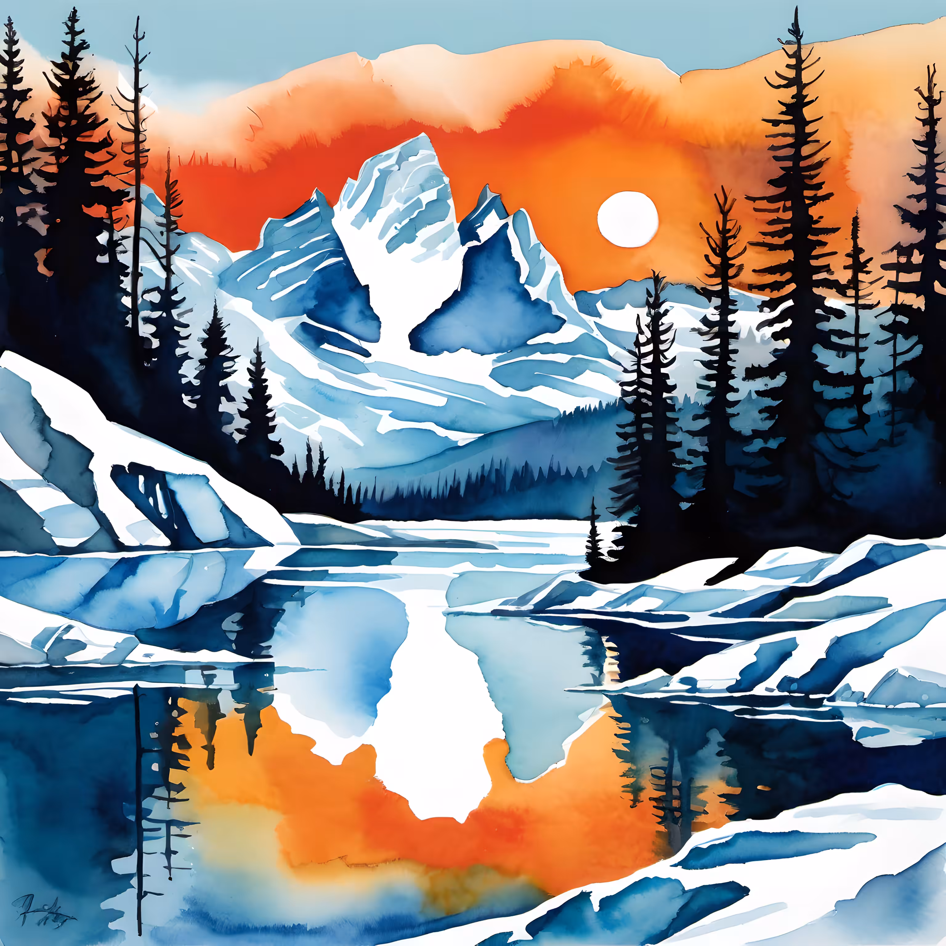 Glacial Lakes #21