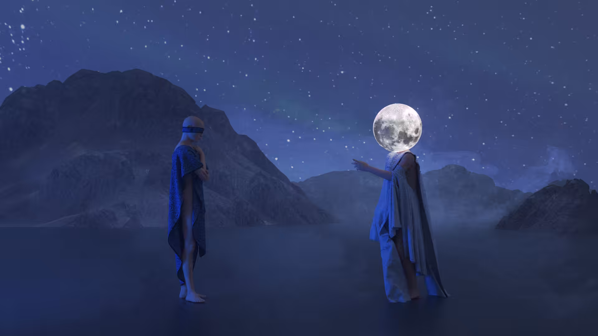 The moon is a friend