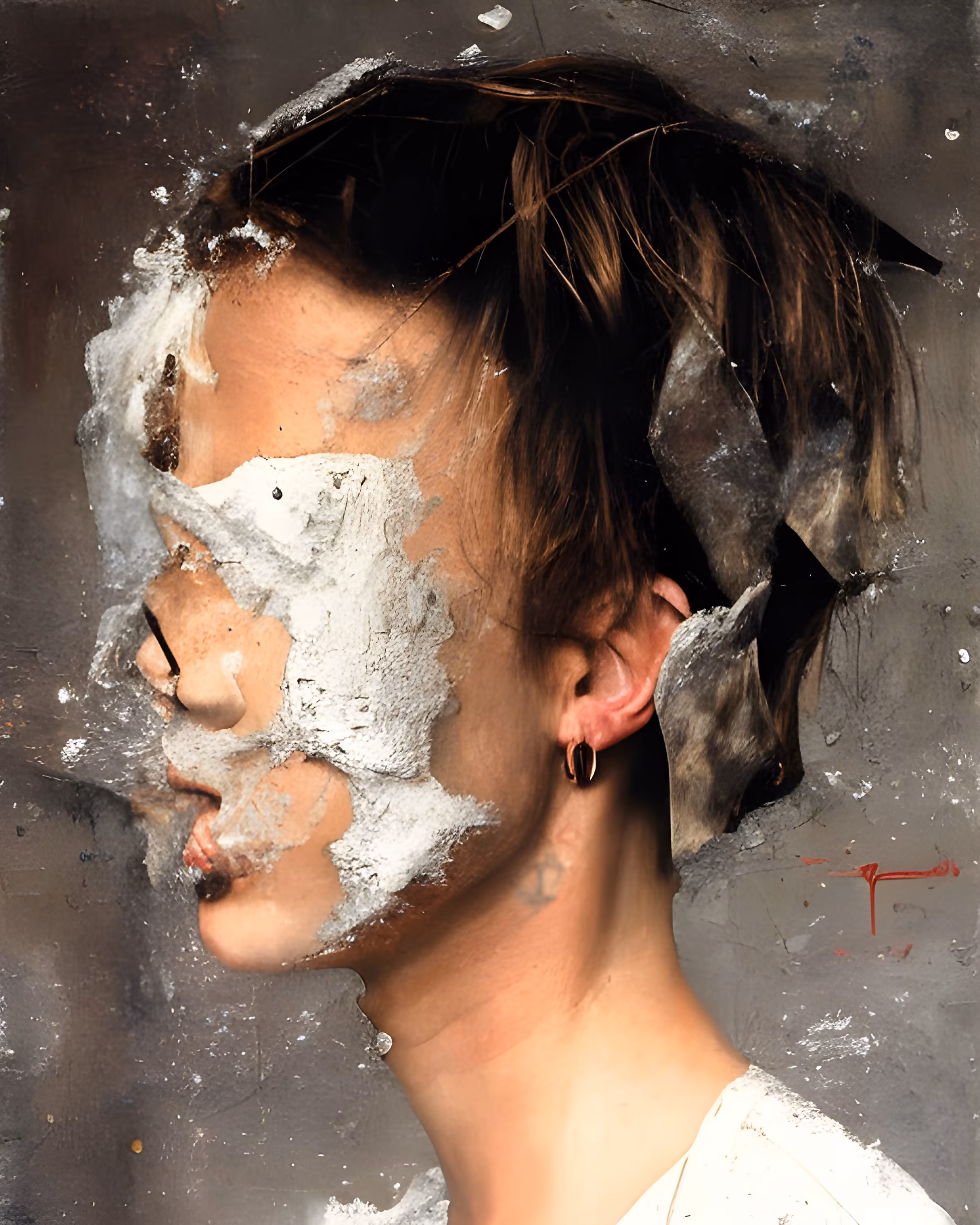 figurative painting: Jenny