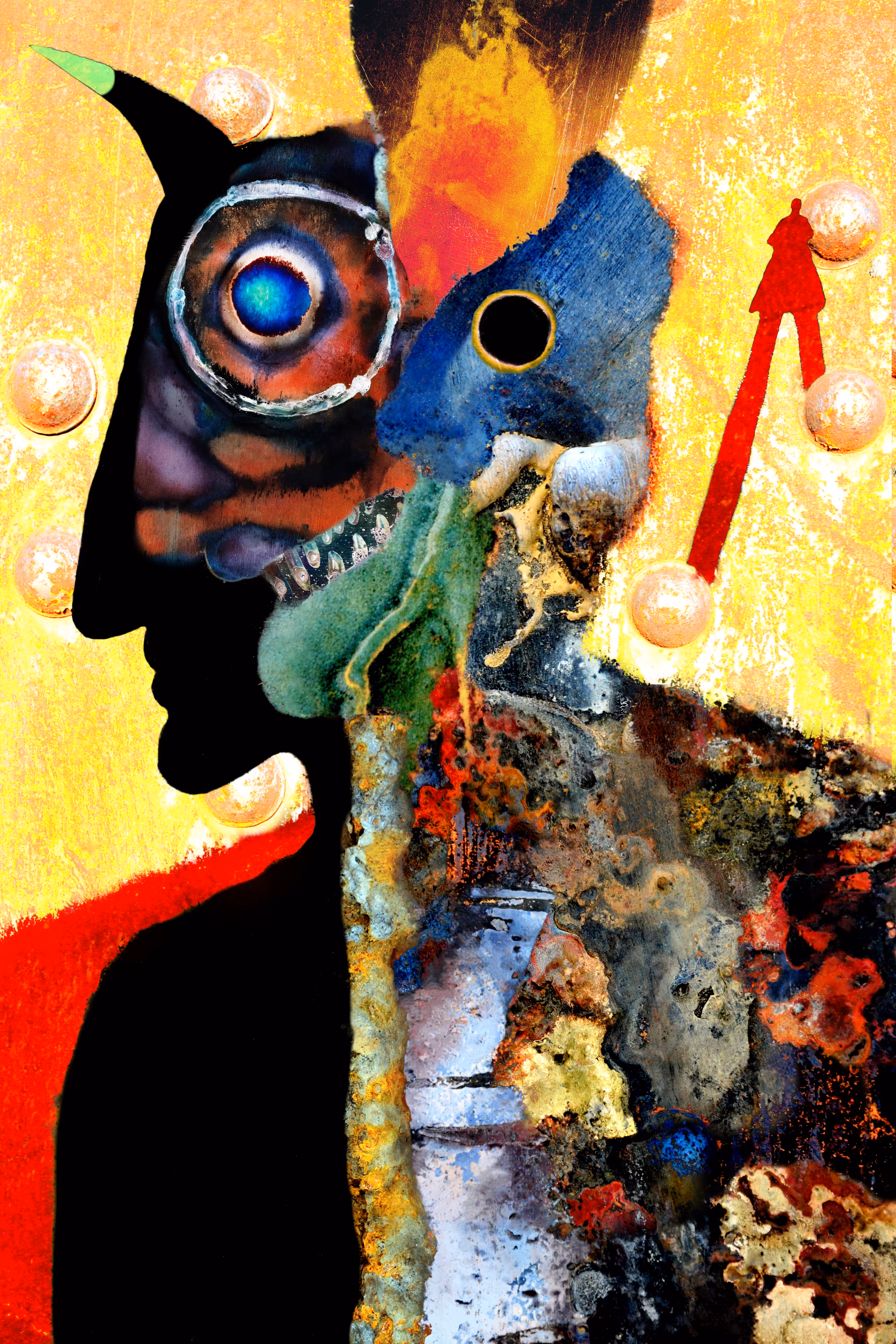 Self-Po(o)rtrait With Extraneous Duende