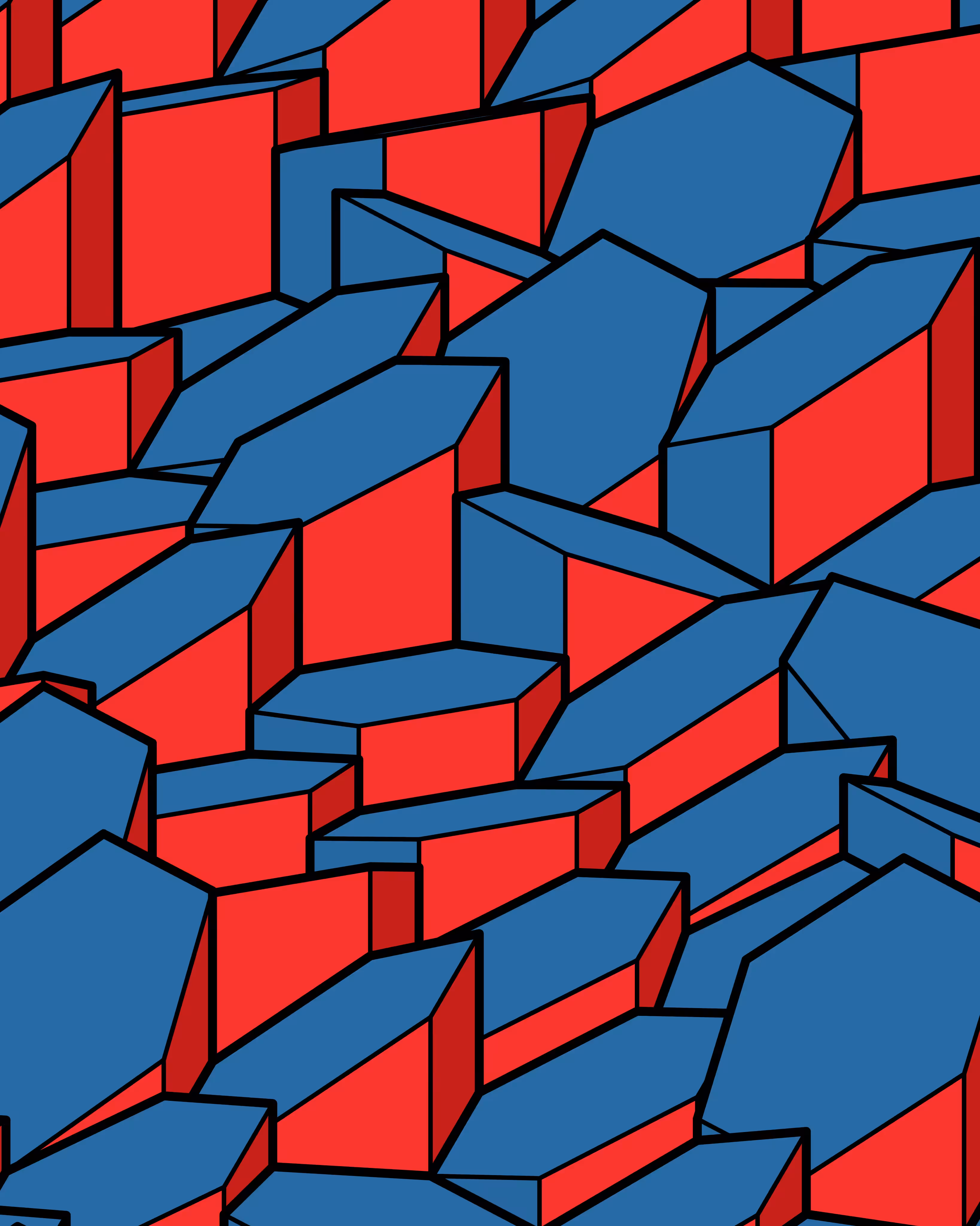 Hexagones Landscape #56