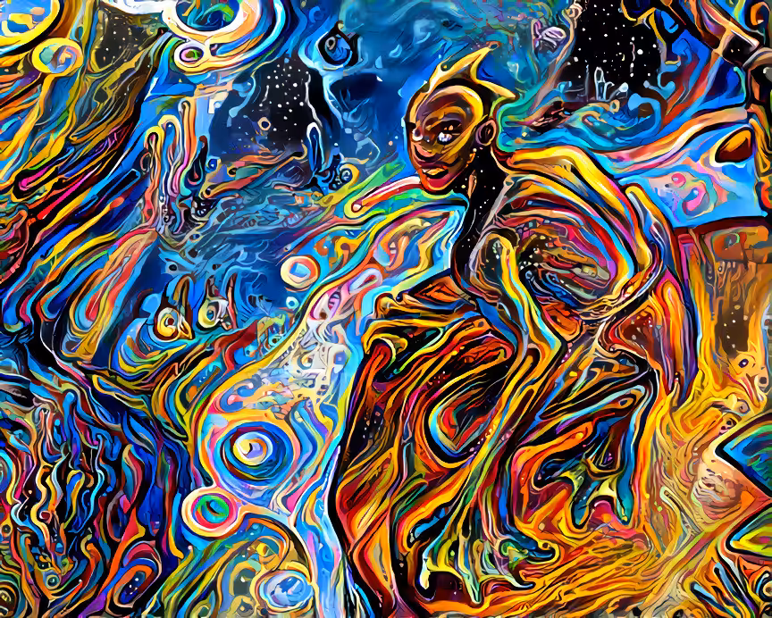 Negro D'água (black water man)