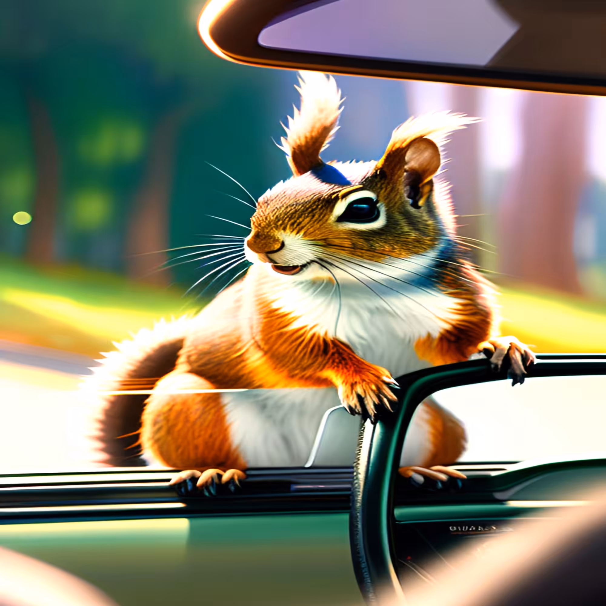 Hitchiker Squirrel