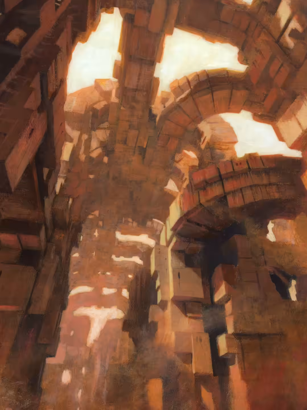 Central Nave - Original Painting