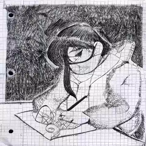 Analog draw GAN #002