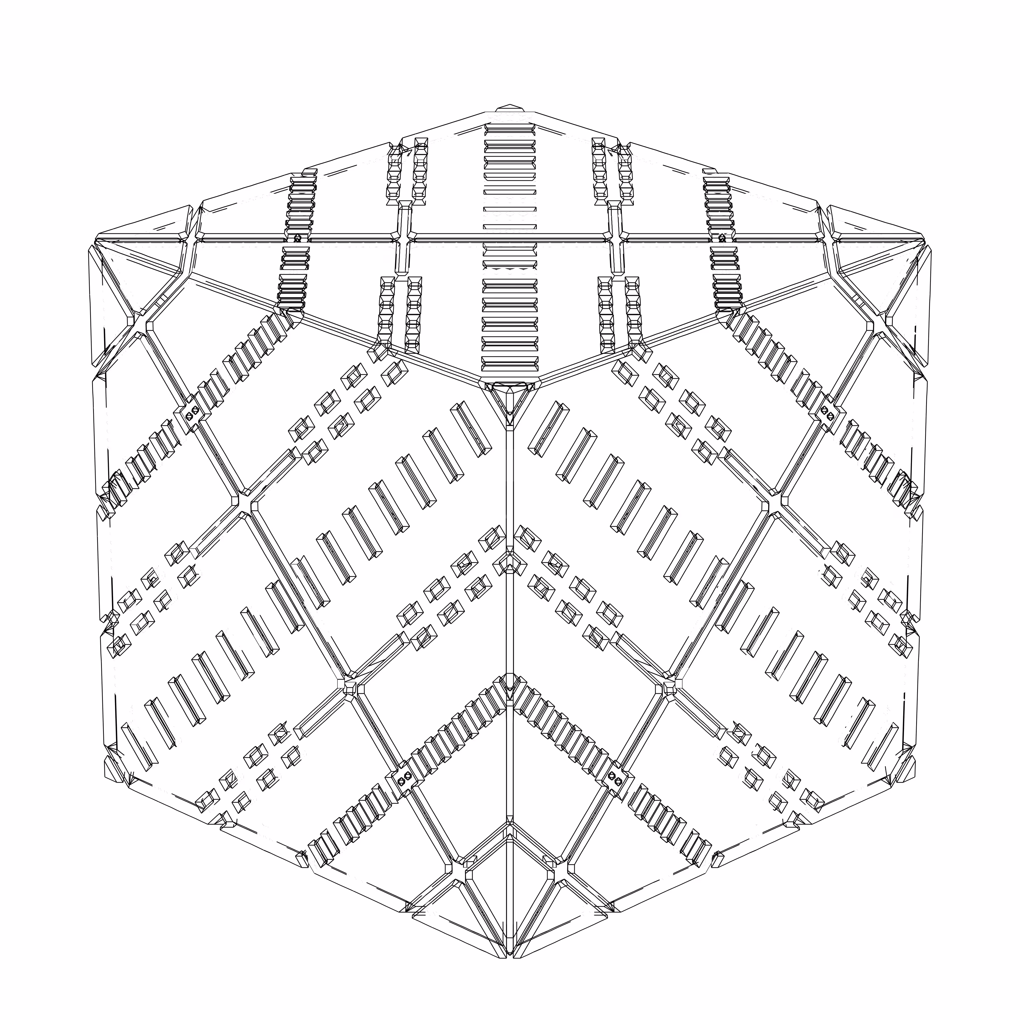 LL21 Alien Art Cube #526