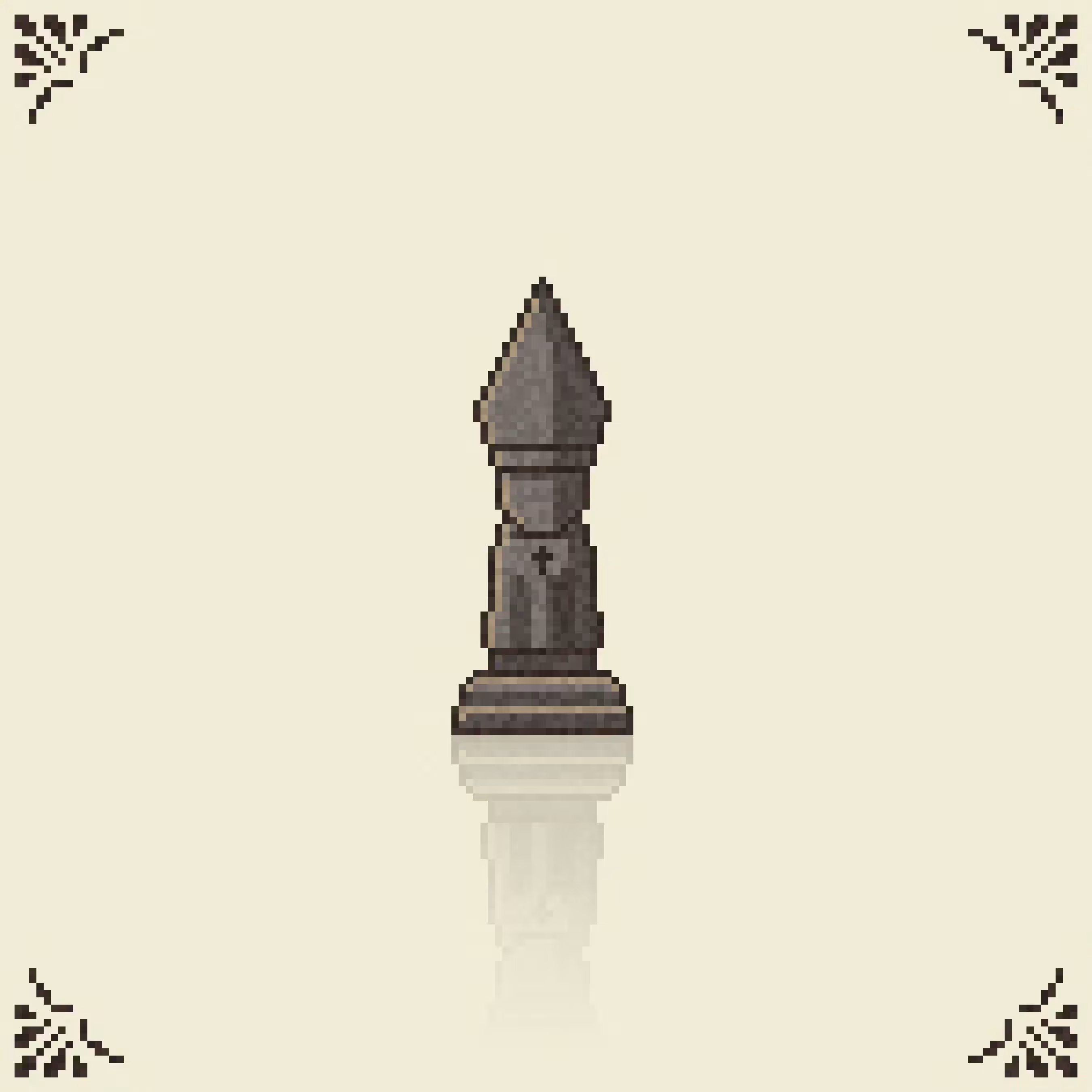 BISHOP (black piece)