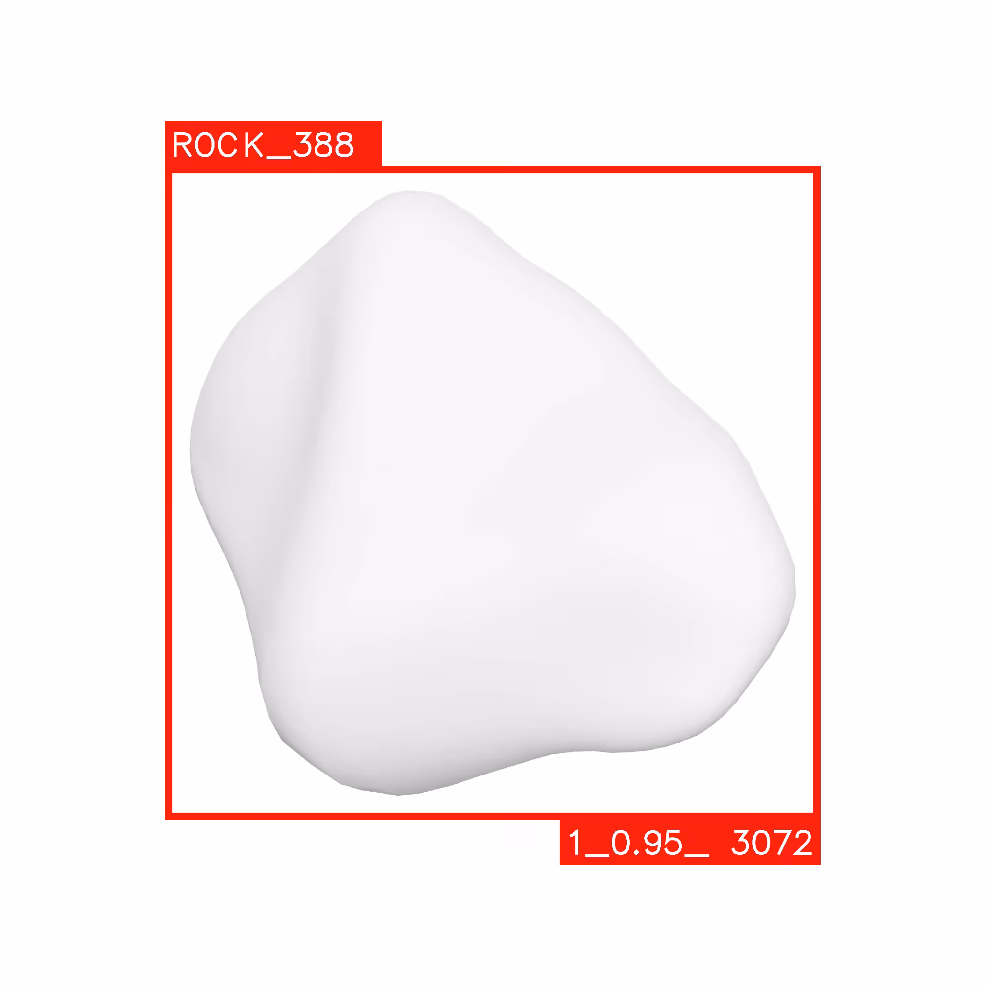 UNSHADED ROCKS: ROCK 388
