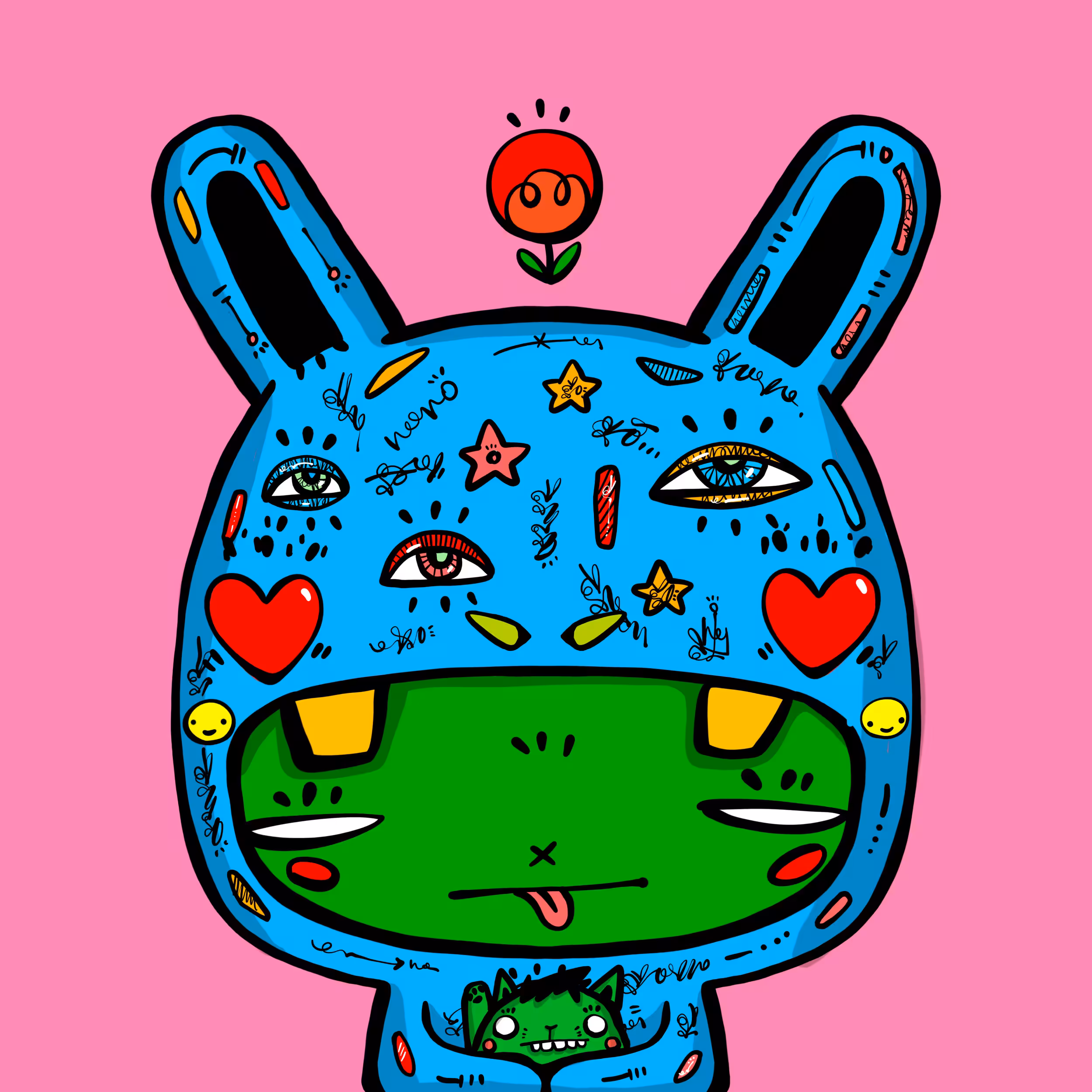 TOKYO PUNKS | BAD BUNNIES: TKP BAD BUNNY #0448