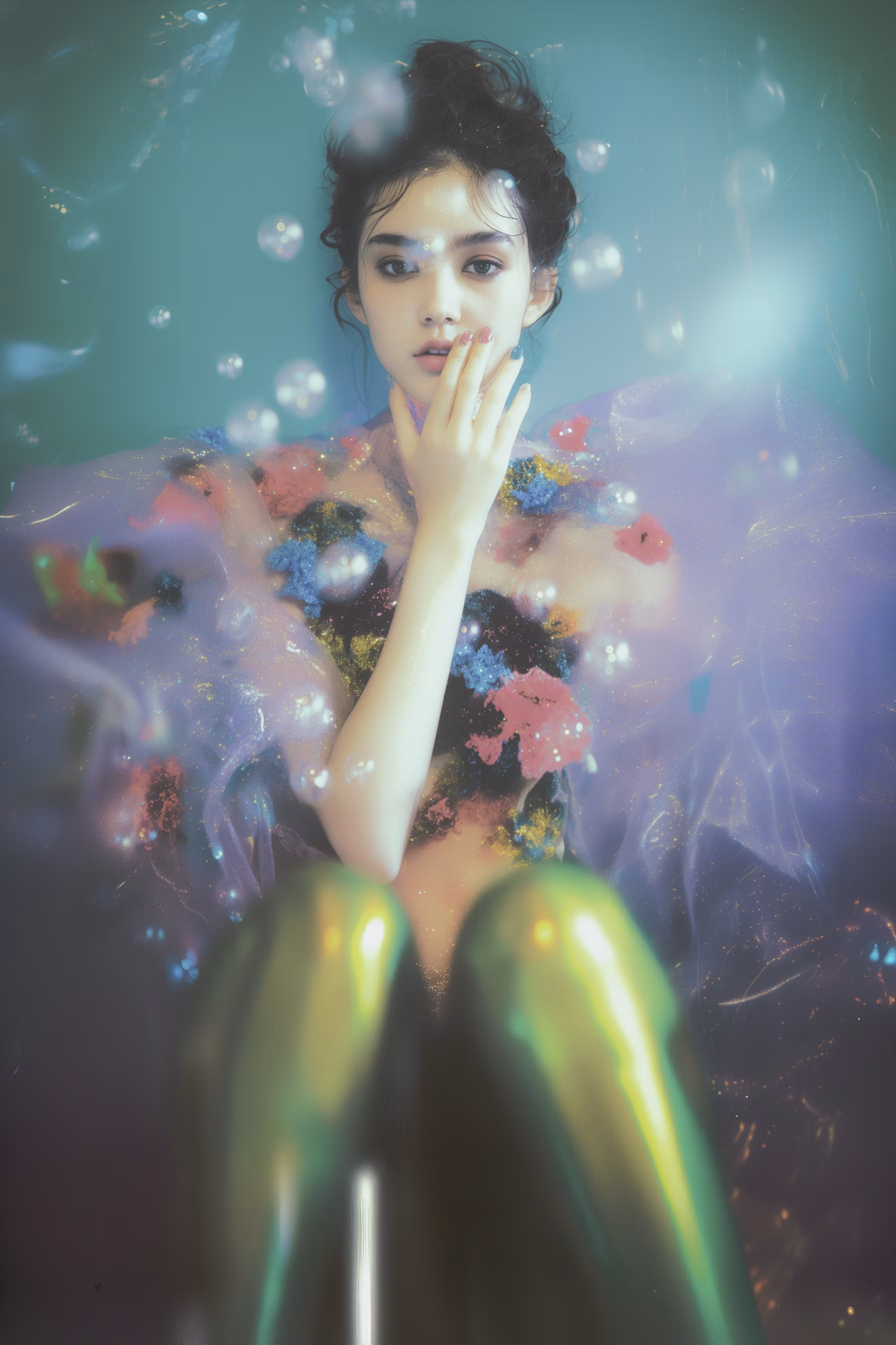 Synthetic Intrigue: Candy Morning