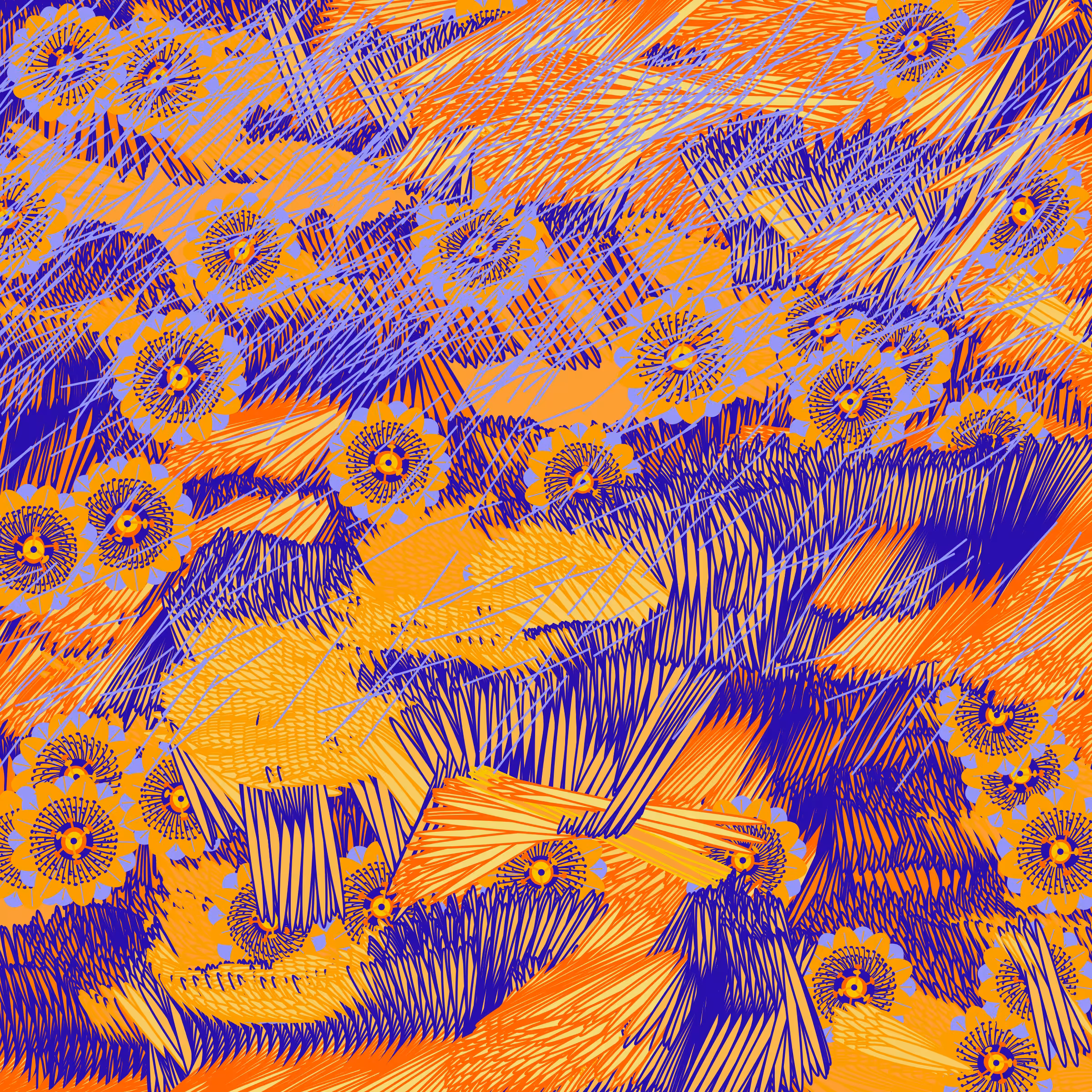 Fragments of an Infinite Field #254