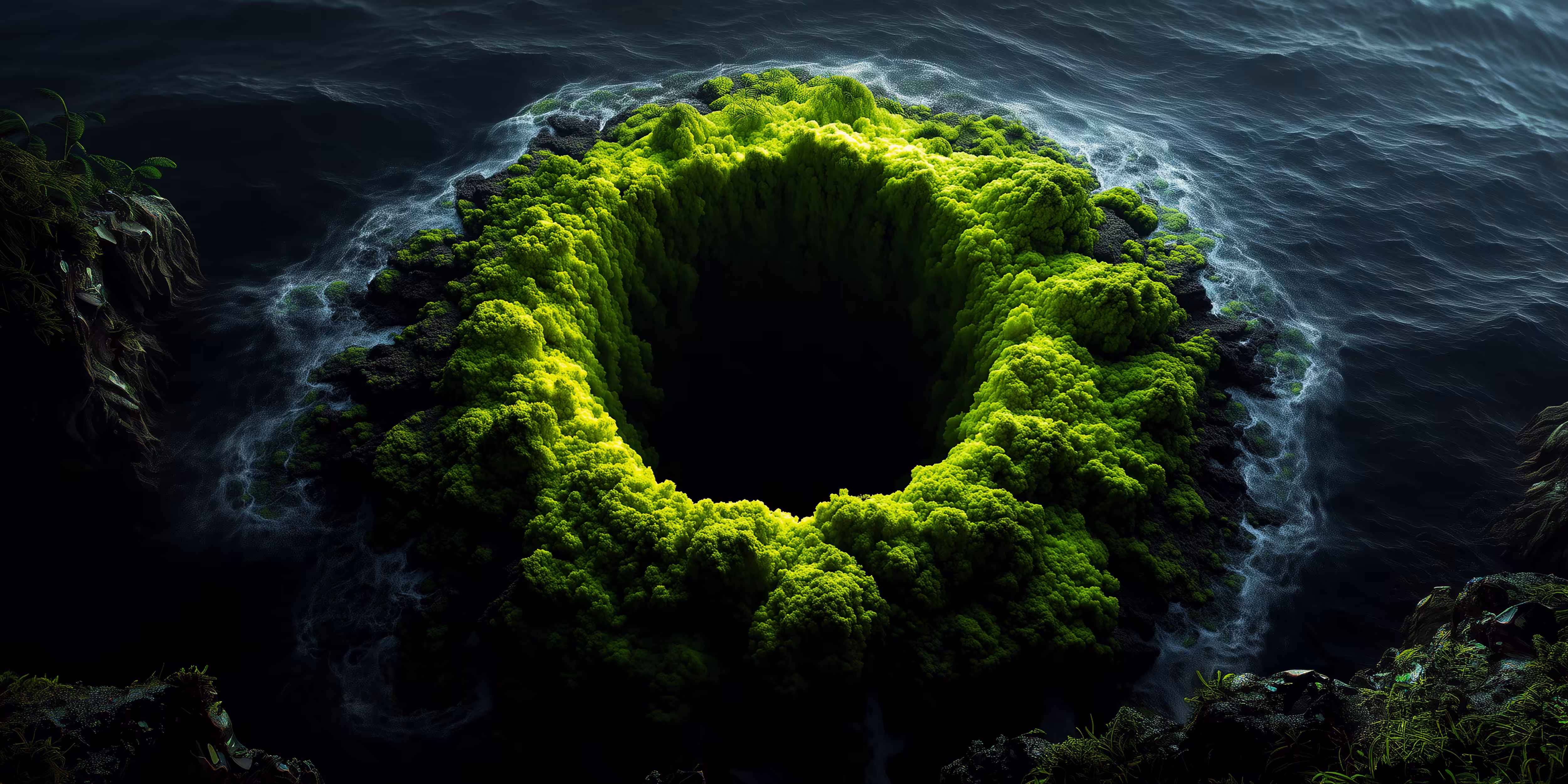686 Green Paradise: Longed-for Abyss