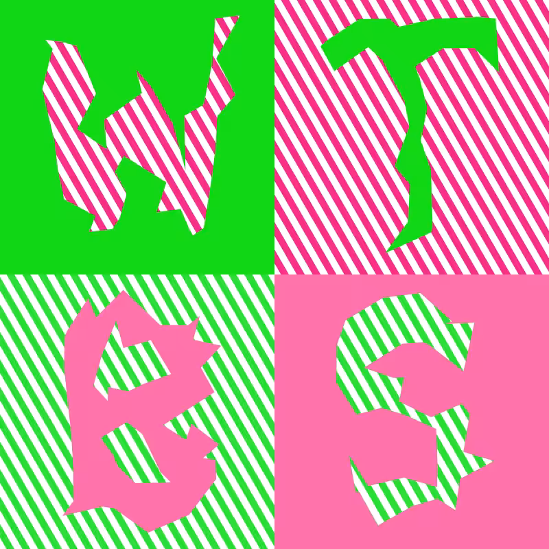 Waiting To Be Signed Logo with Wobbles #320