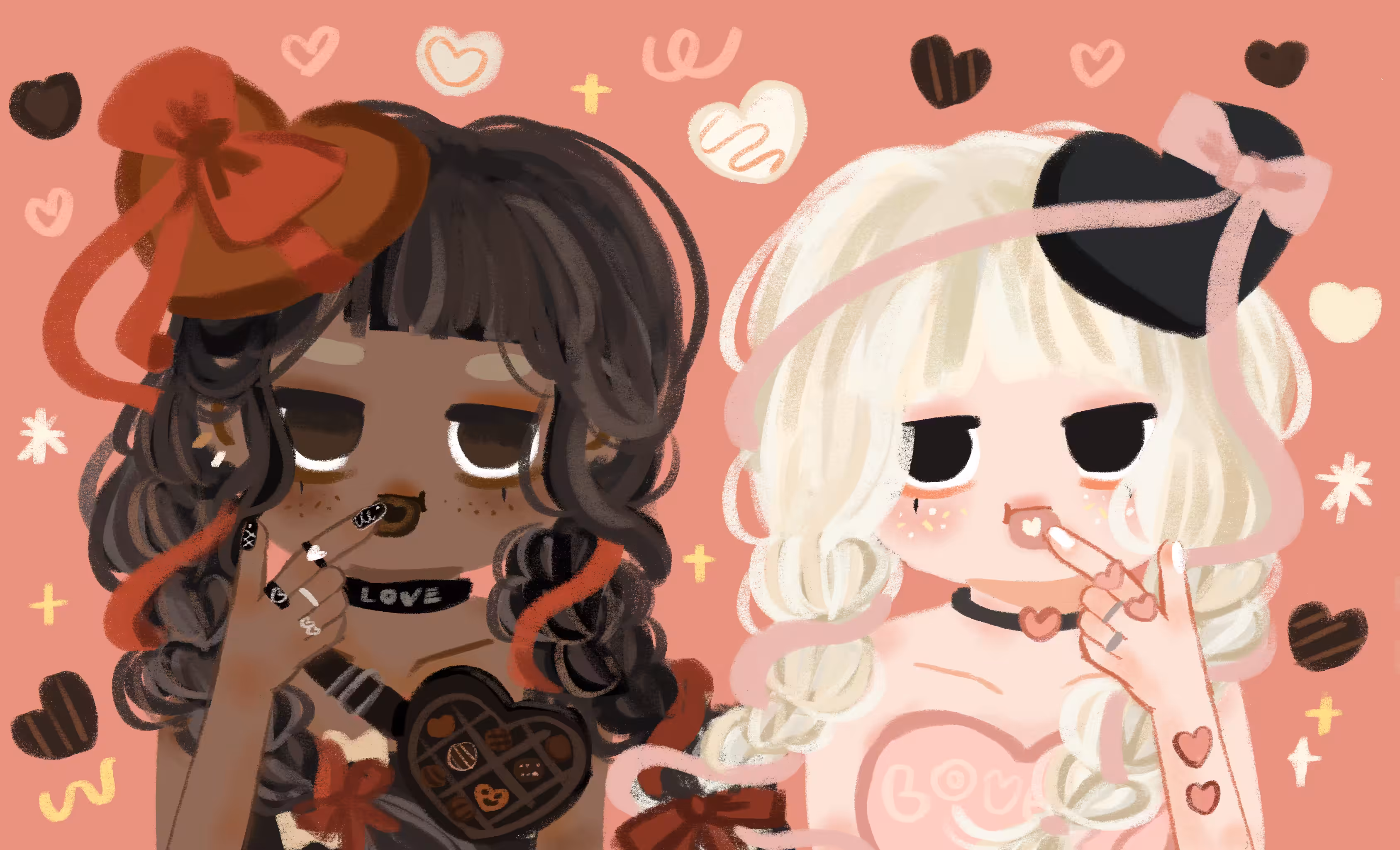 my blood type is chocolate