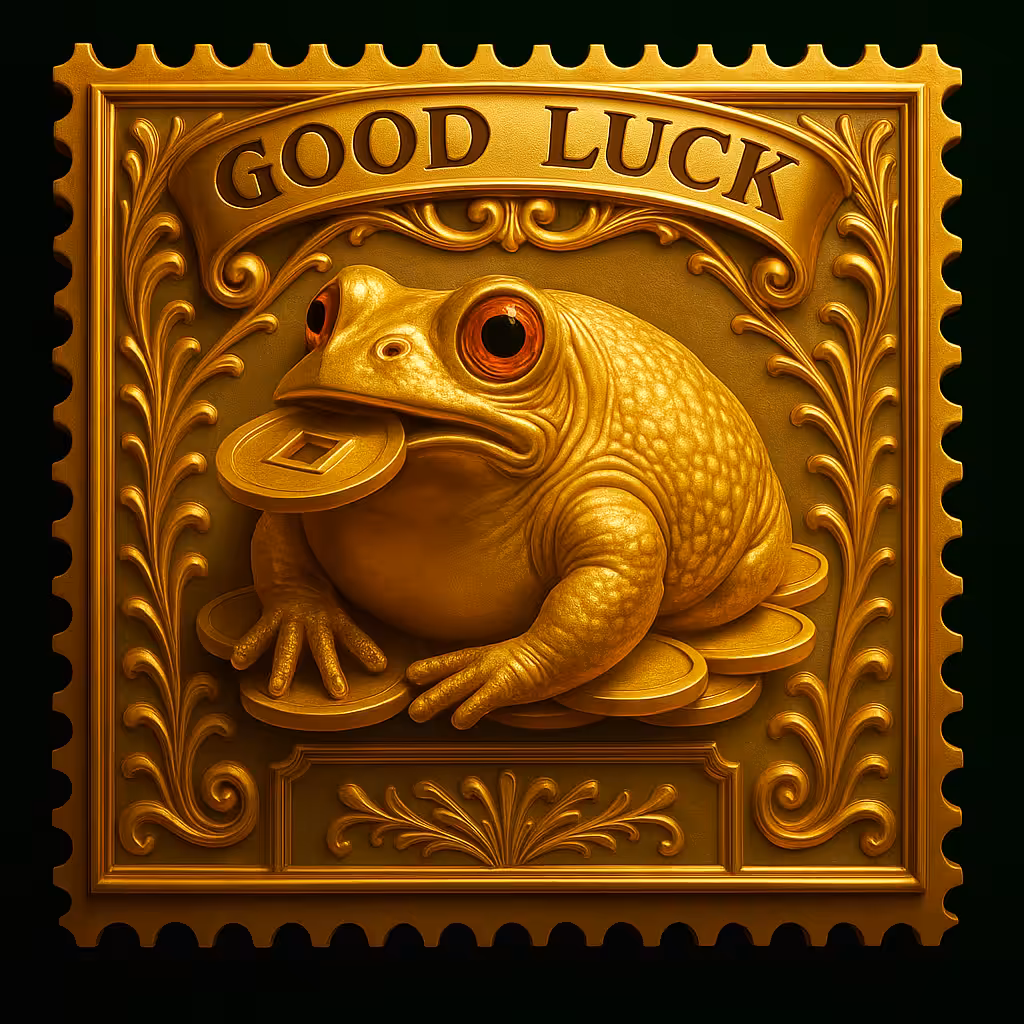 Jin Chan – Good Luck Stamps