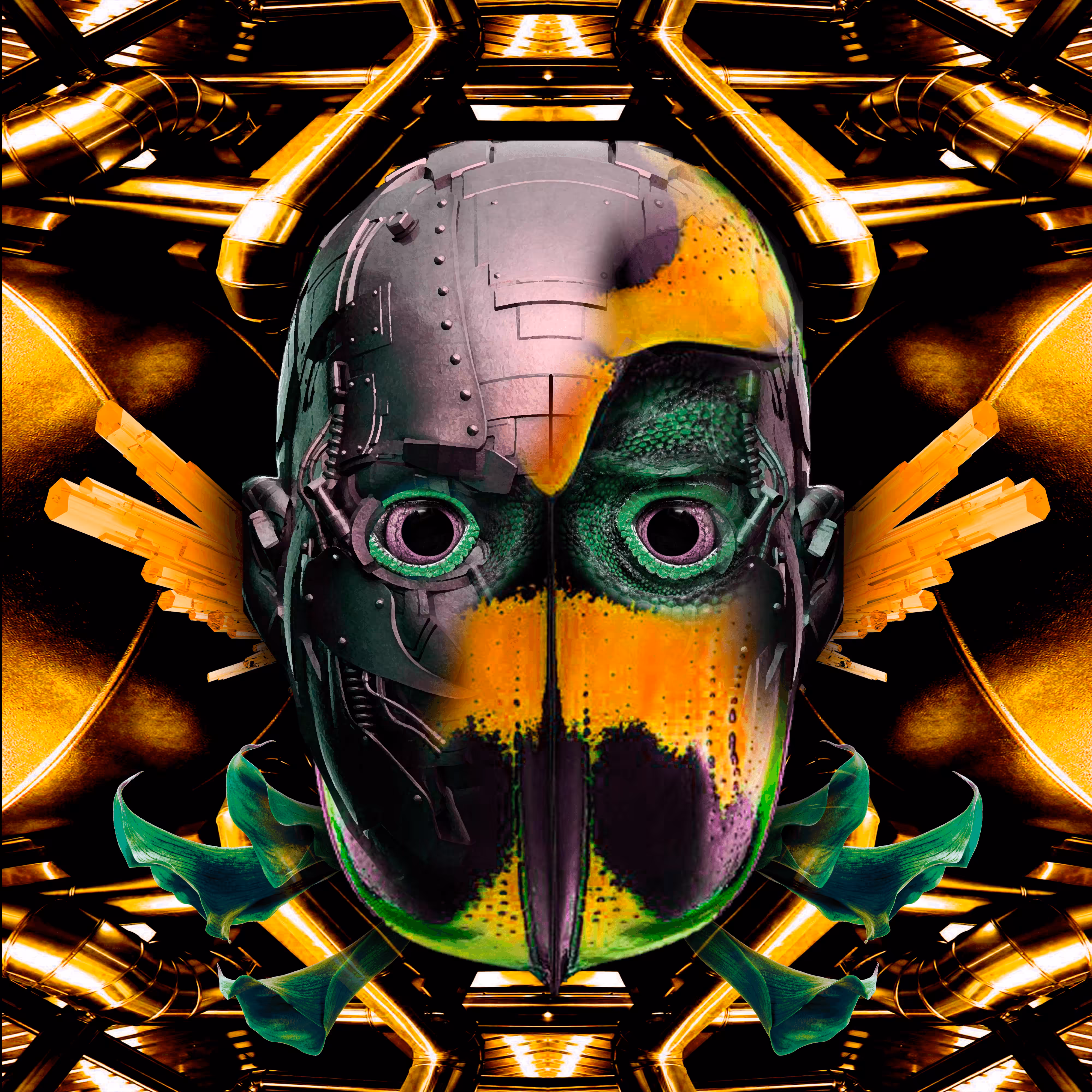 Surreal Paradise: Bug Mask 03