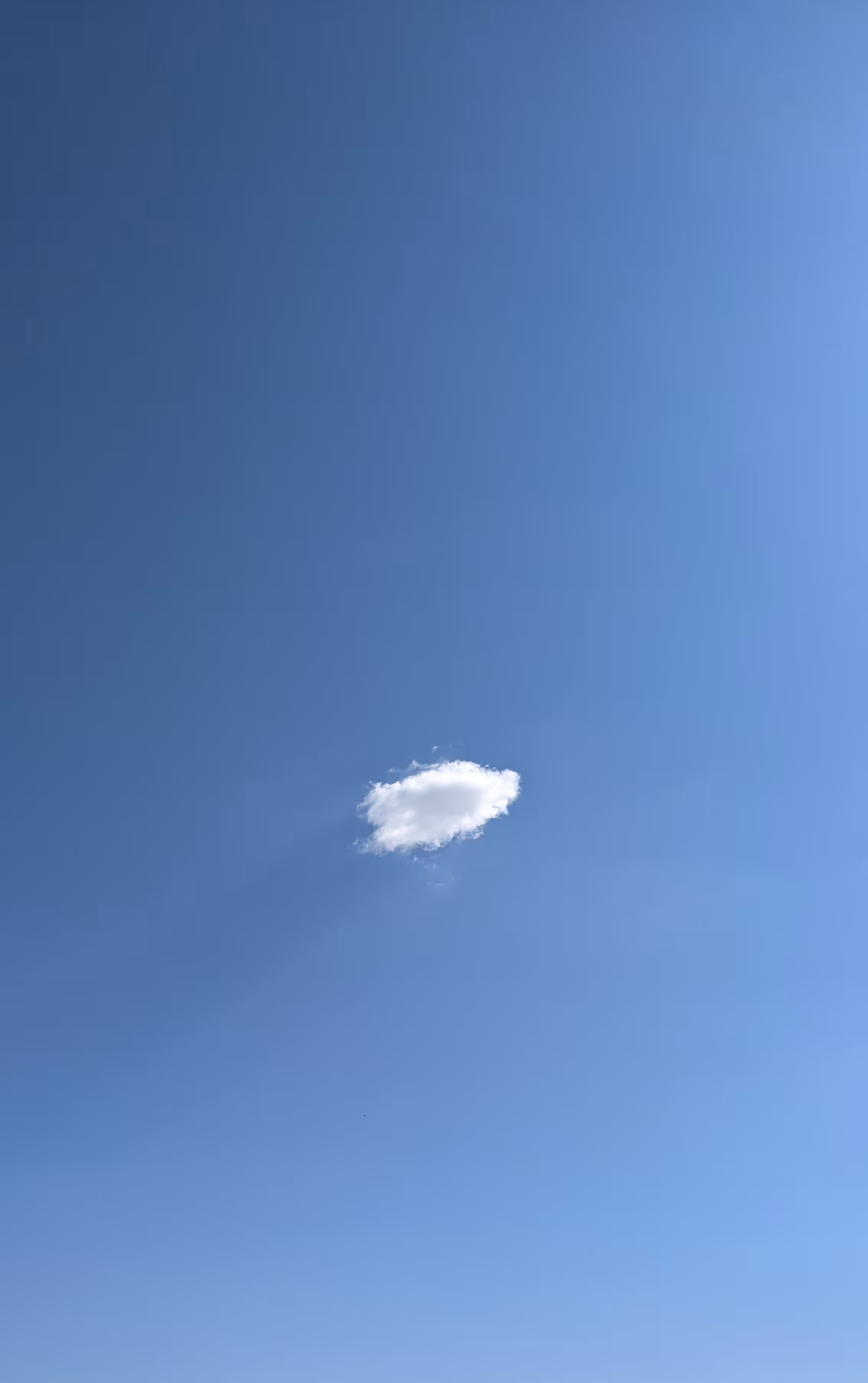 a piece of cloud