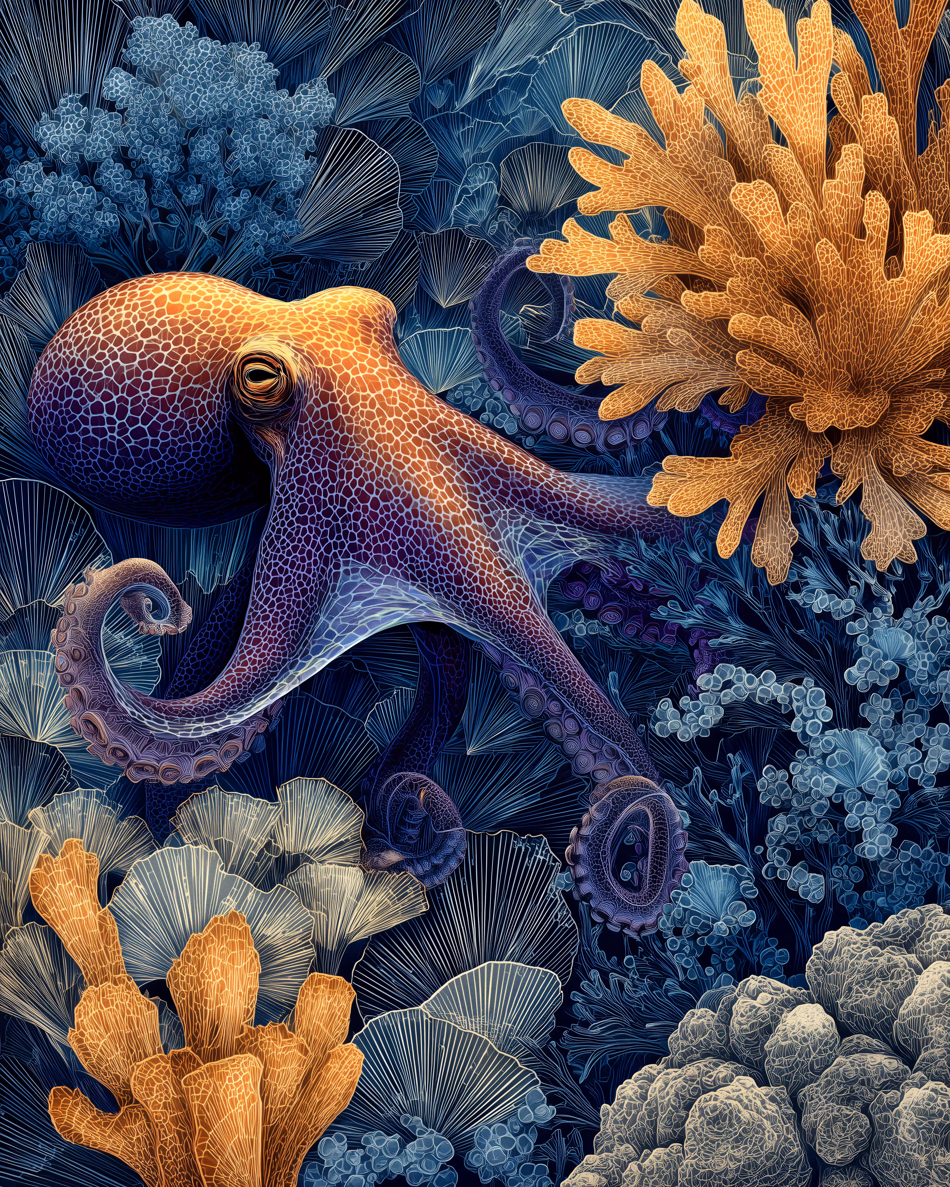 Celestial Octopus - 3