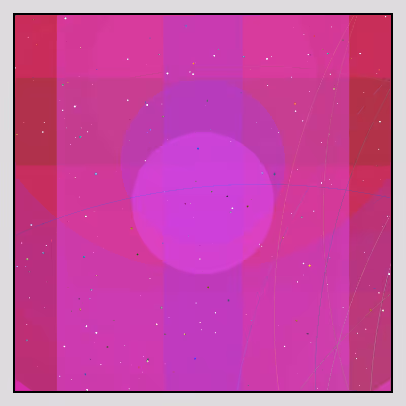 Color Field Starry B #84