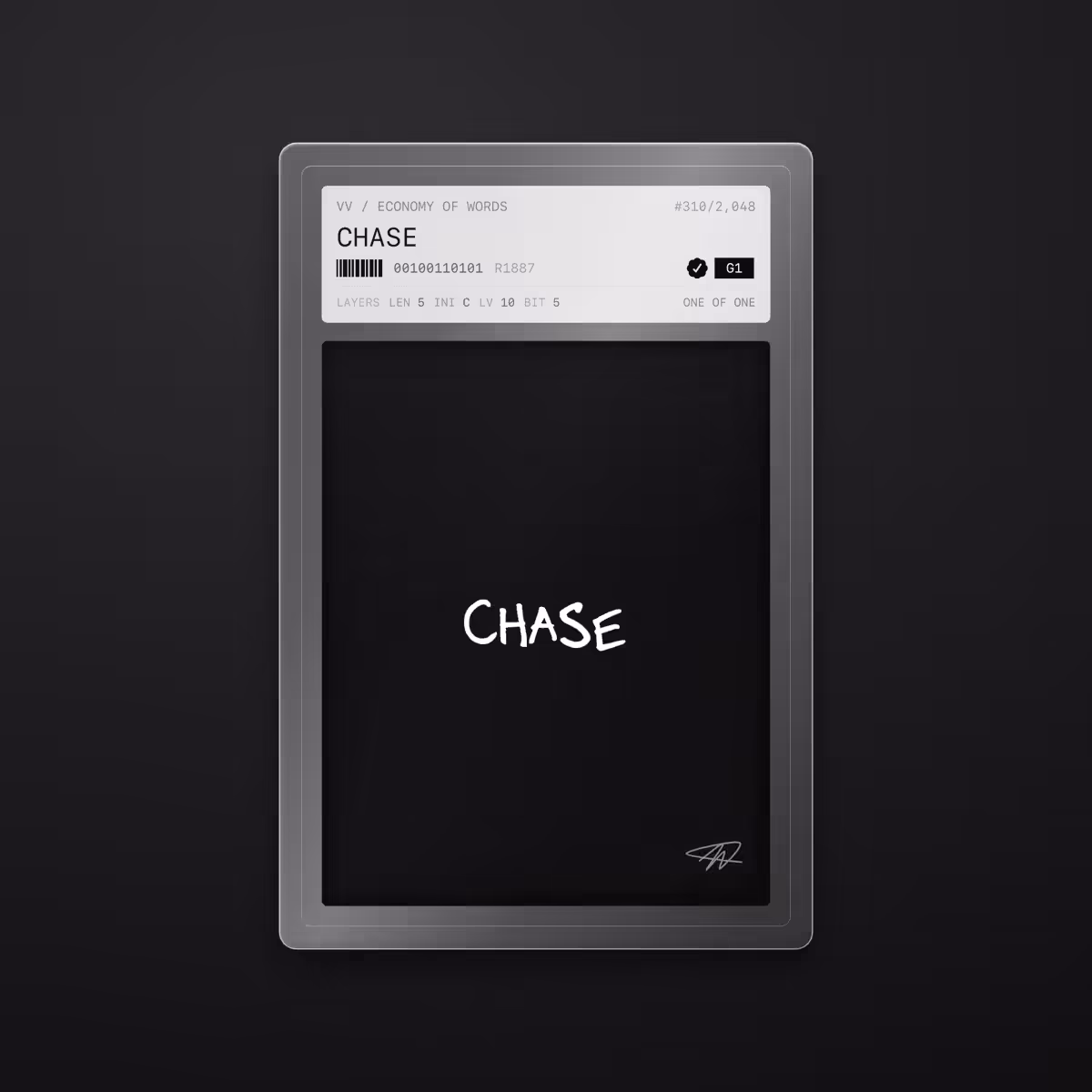 CHASE · #310