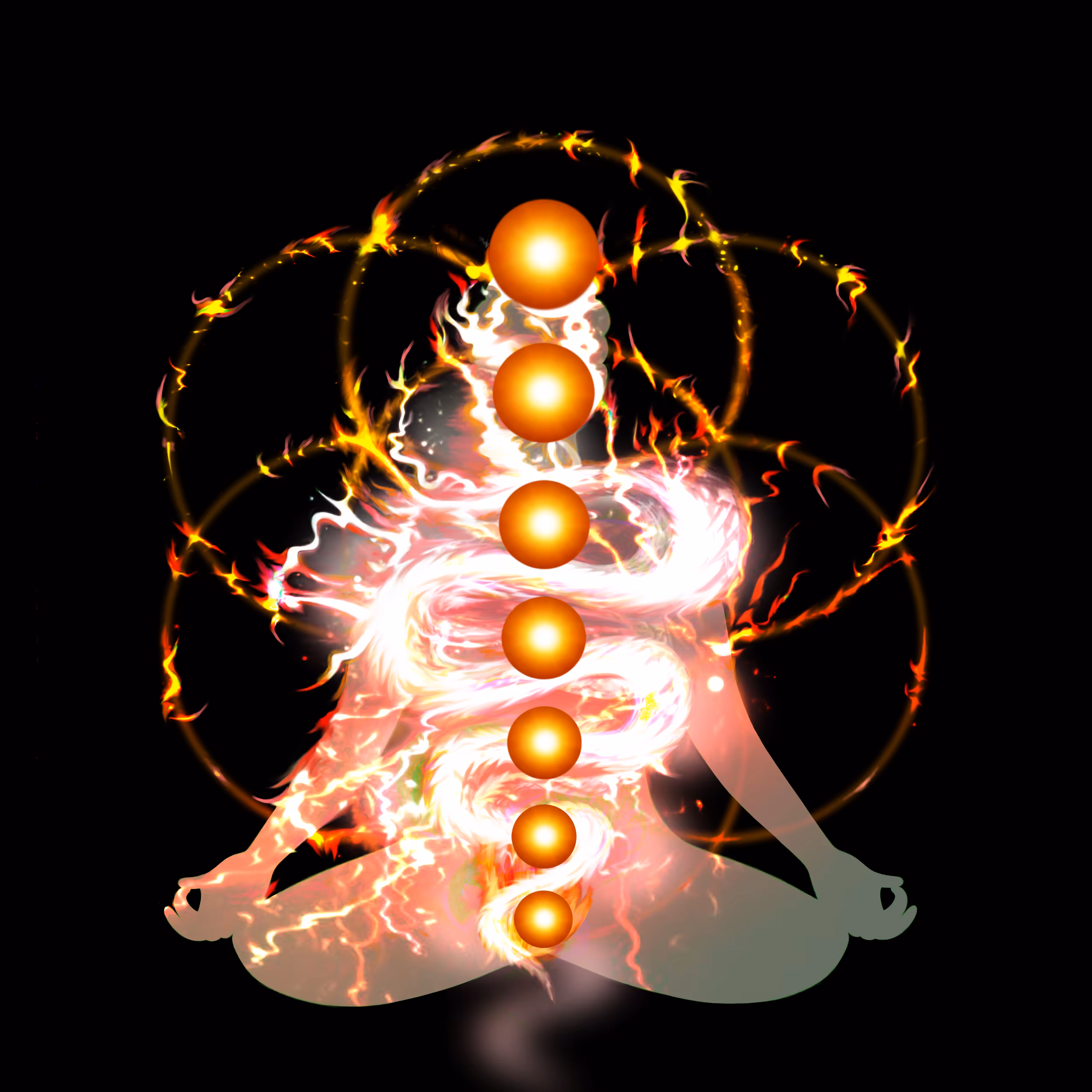 Kundalini Art #8 The Sacred Fire