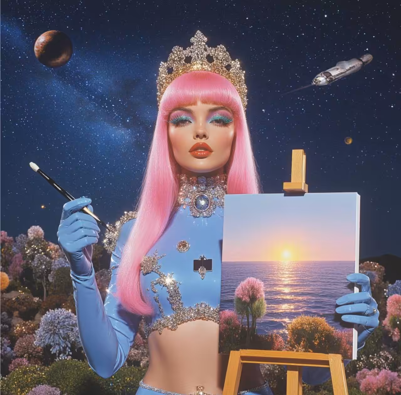 Cosmic Artist III: Beyond Gravity