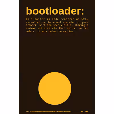 bootloader: selfie #305