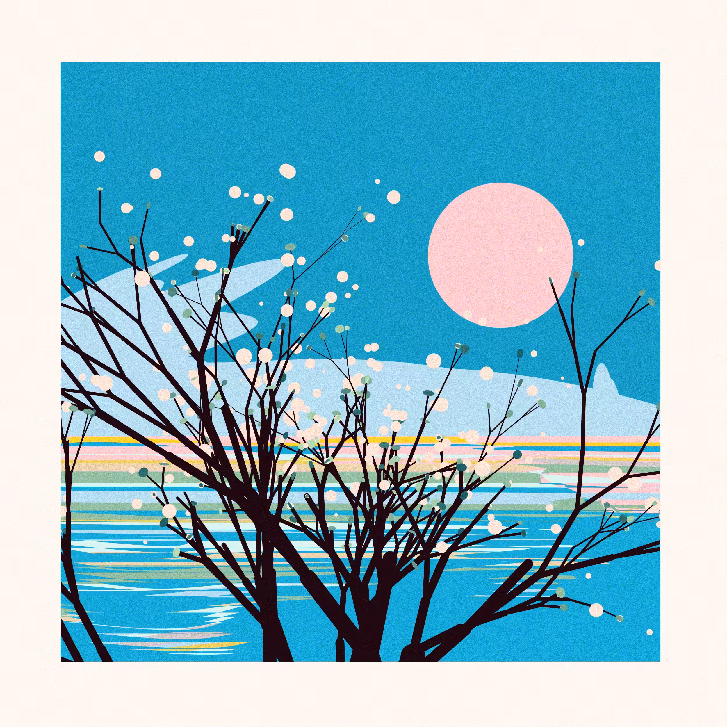 Rodeo posts: The Blossoms Behind the River