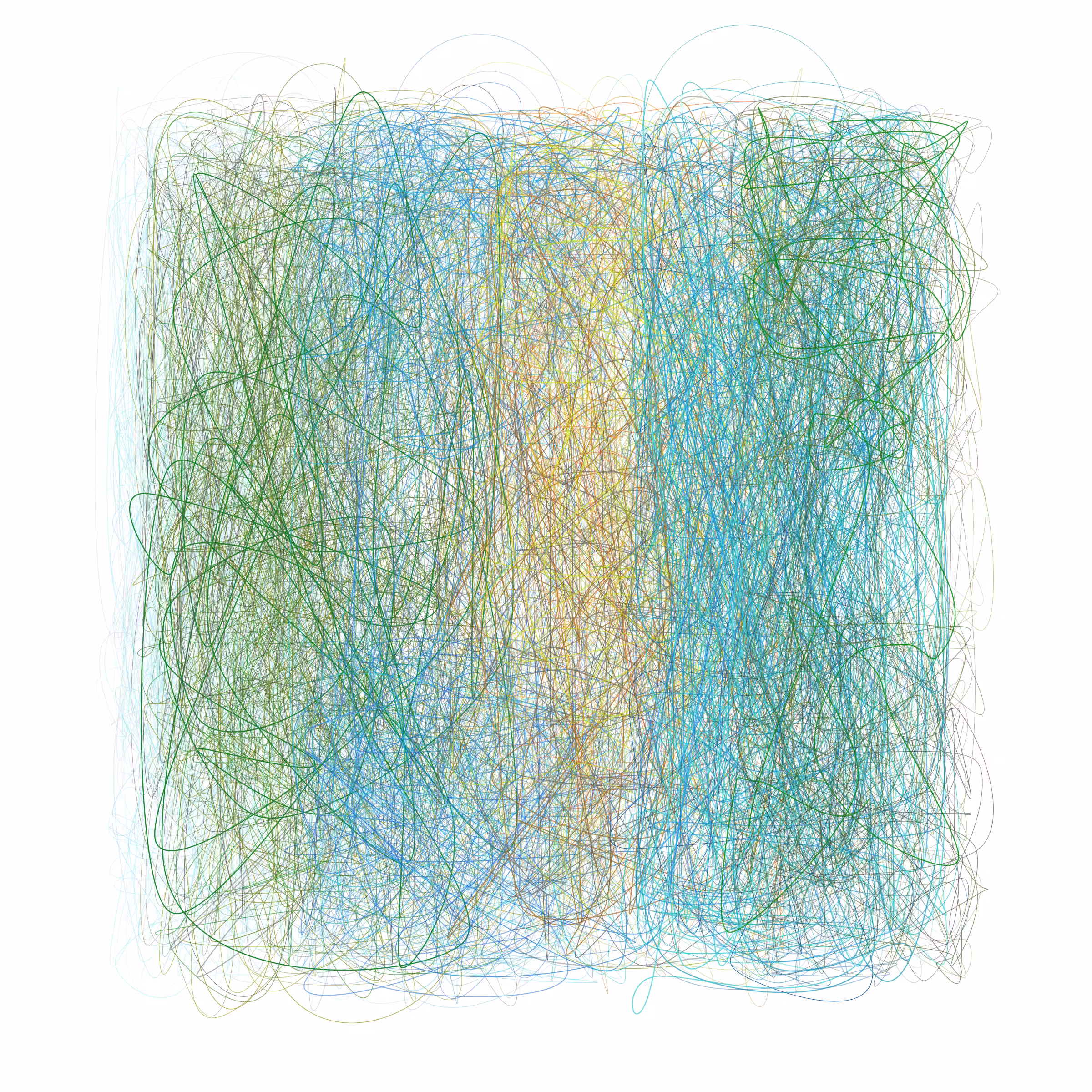Scribbled Boundaries #790