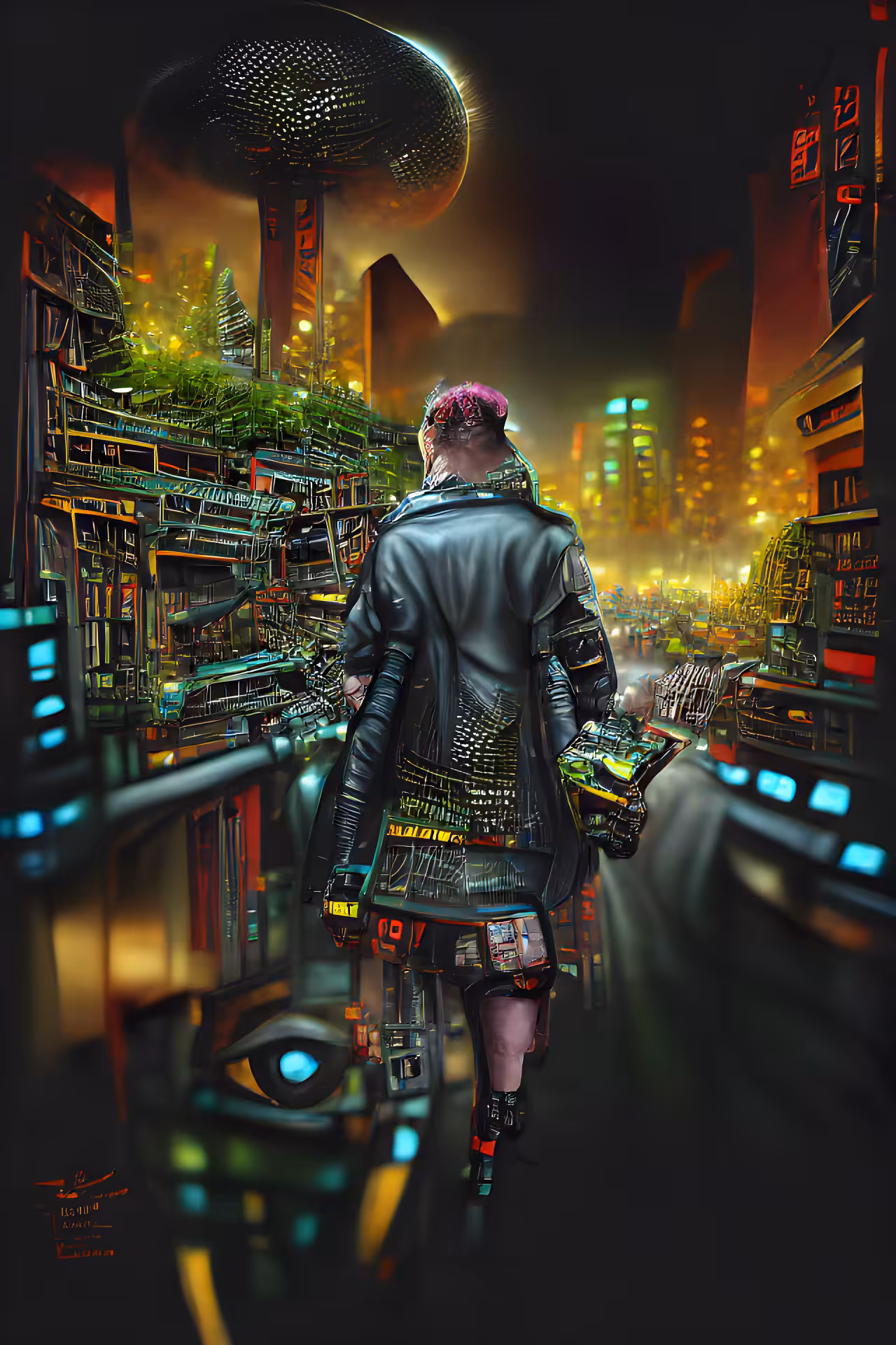 Cyberpunk vision