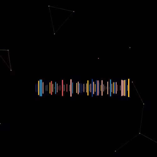 Constellation of particles in Space Sound #14
