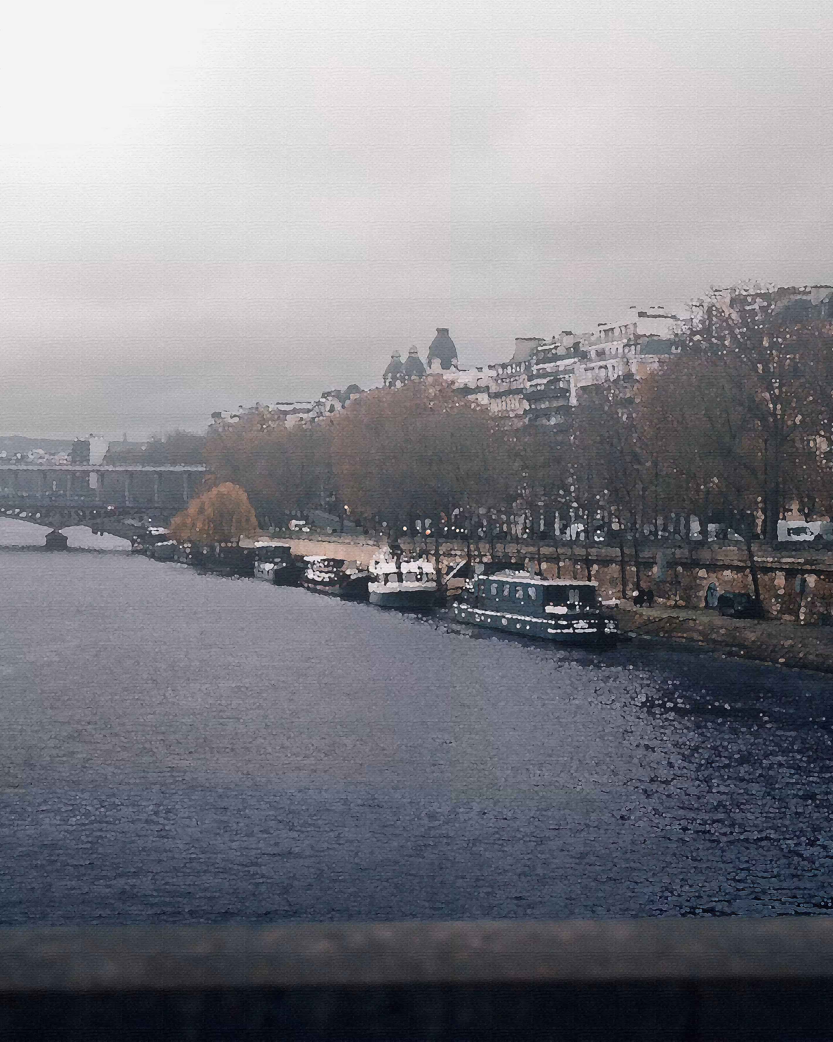 By The Seine!