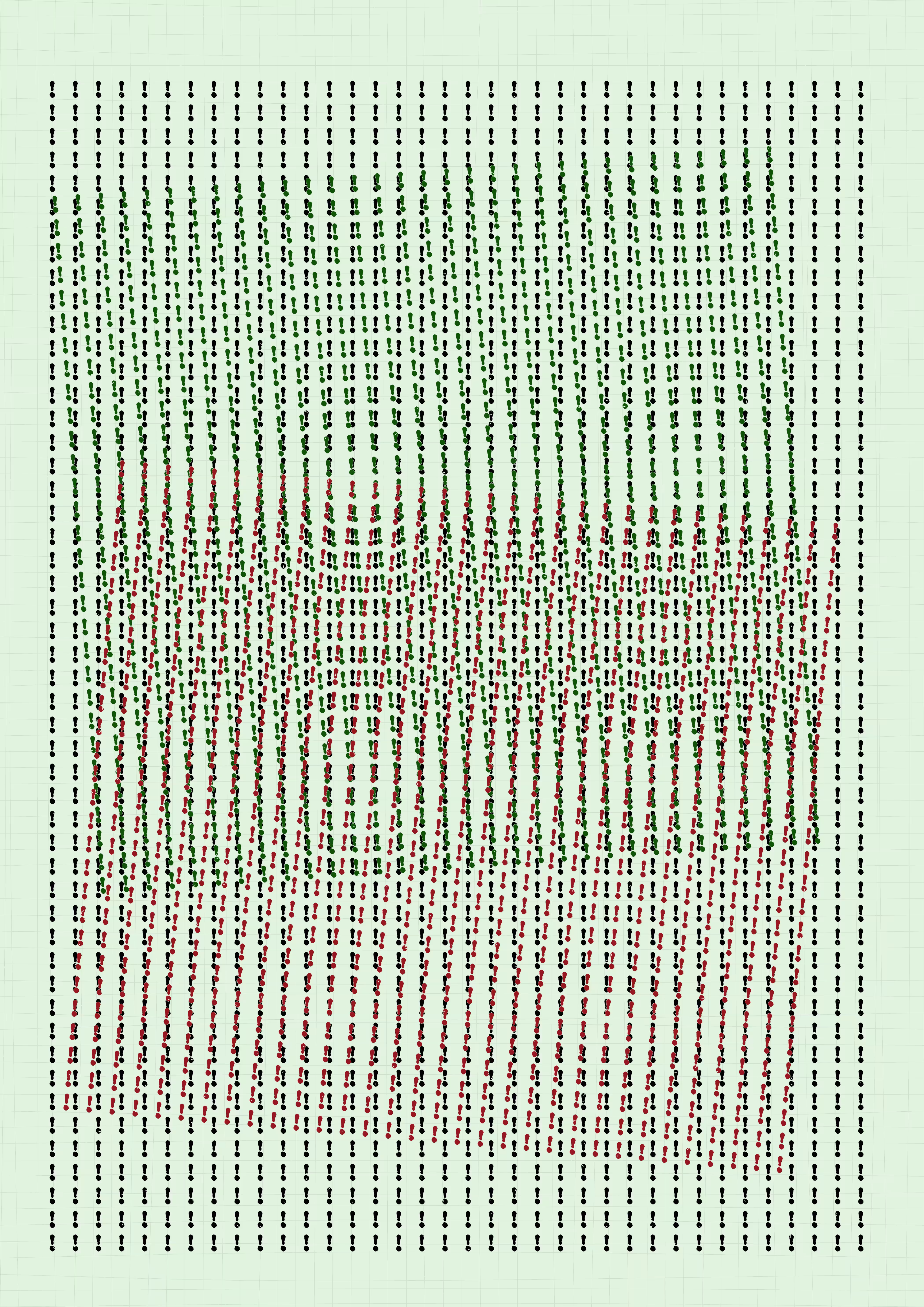 Skewed Impression #150