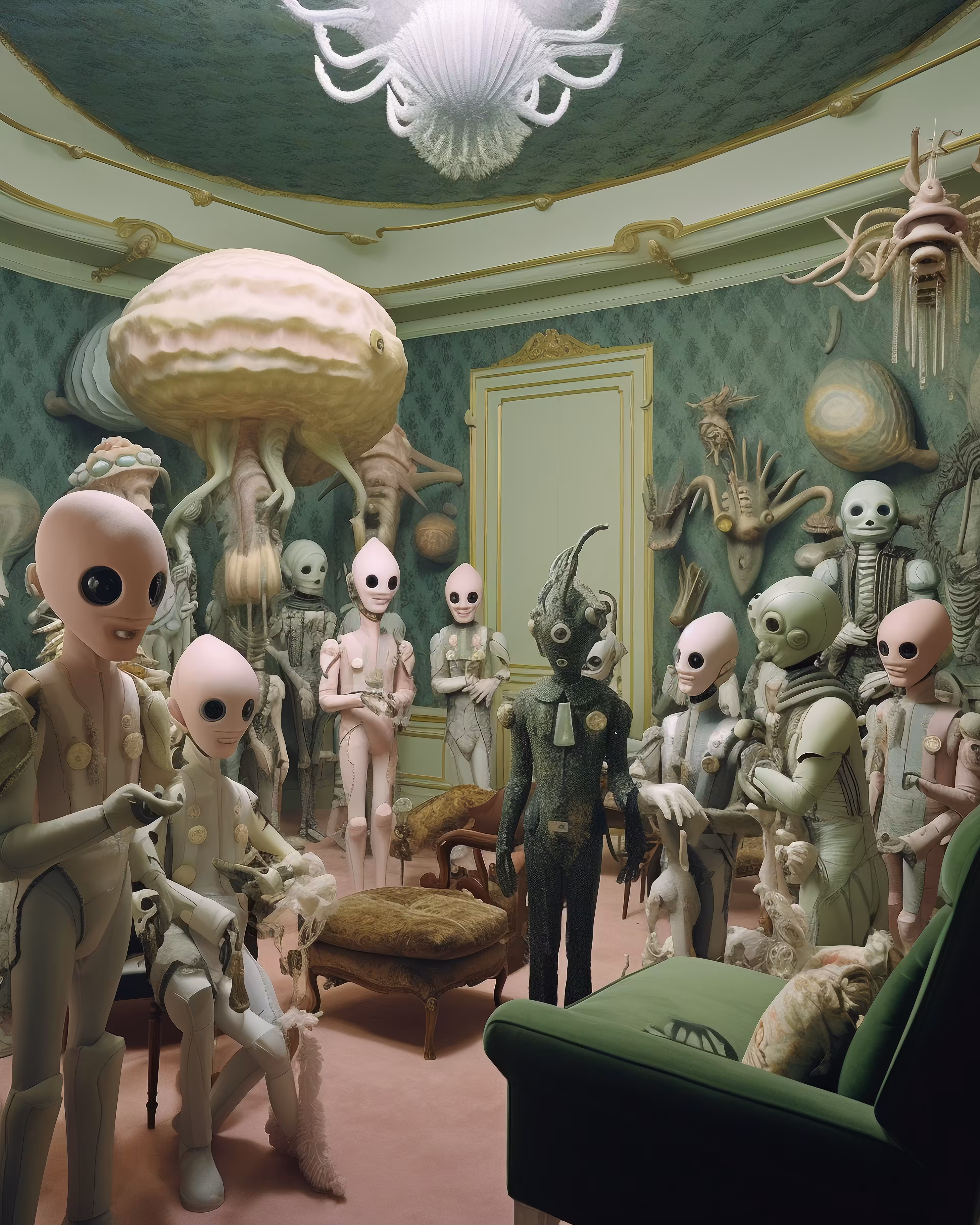 Collection of fashion community of the planets Gliese 667