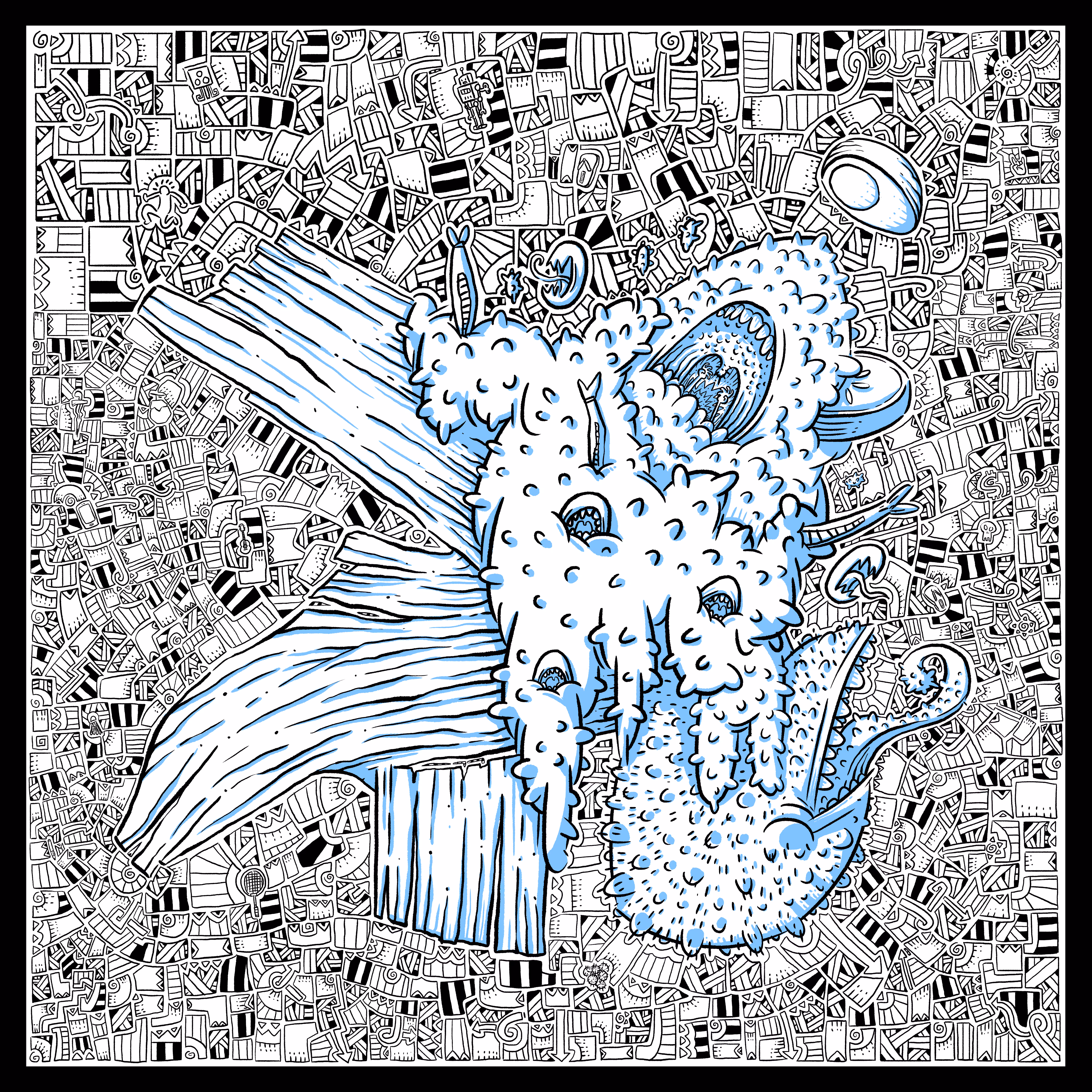 creature 008 Lineart