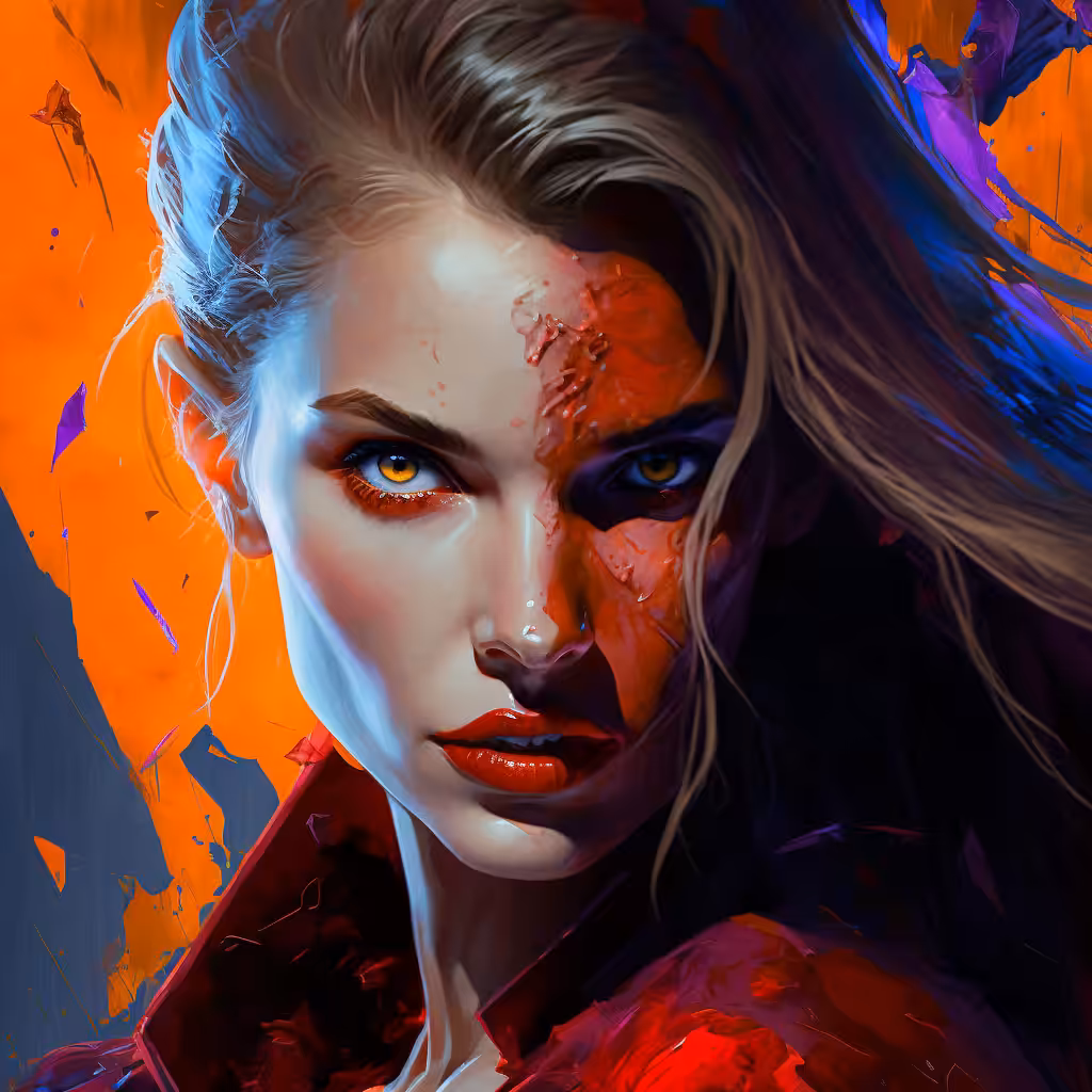 Vampire woman
