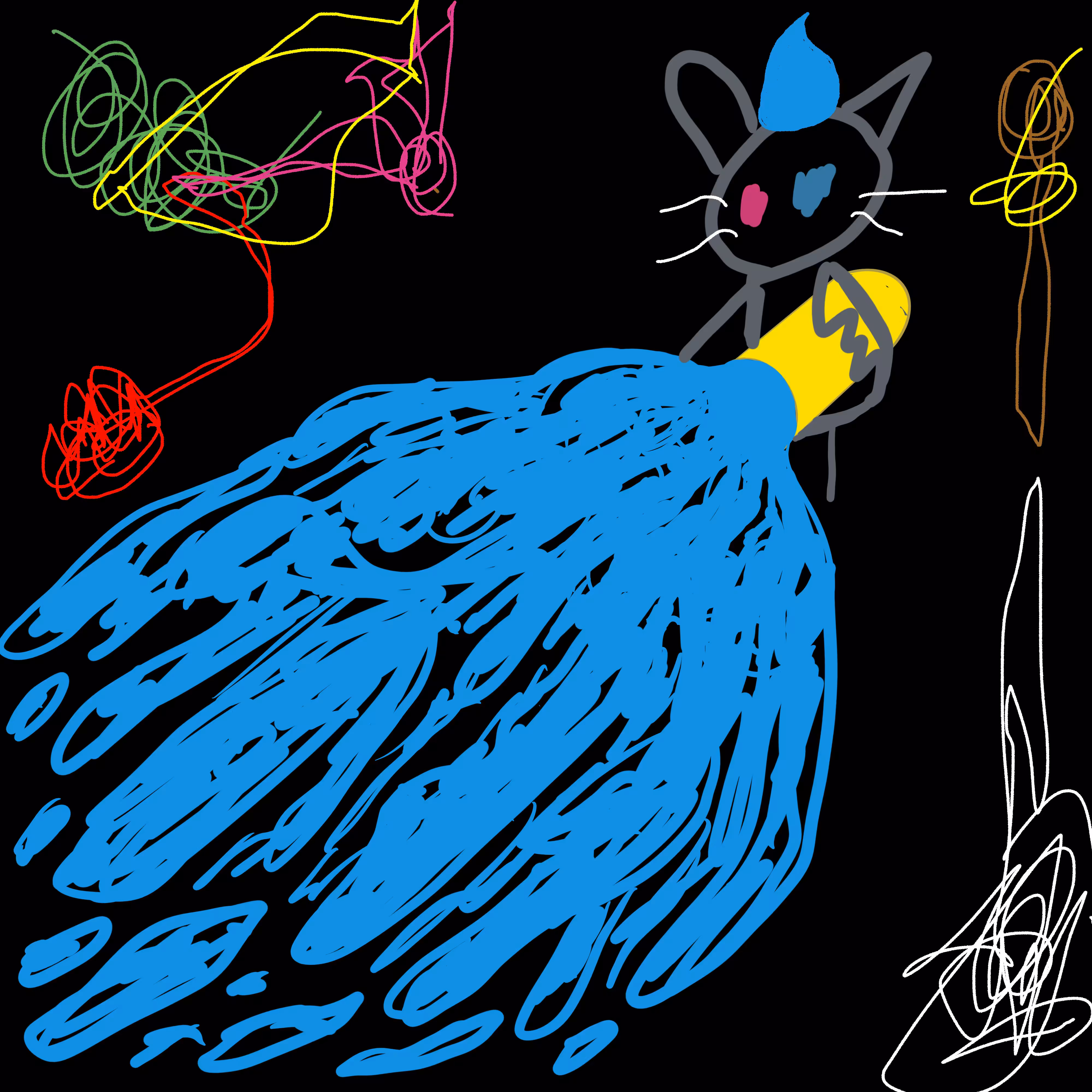 Rainbow Rabbit Aquarius