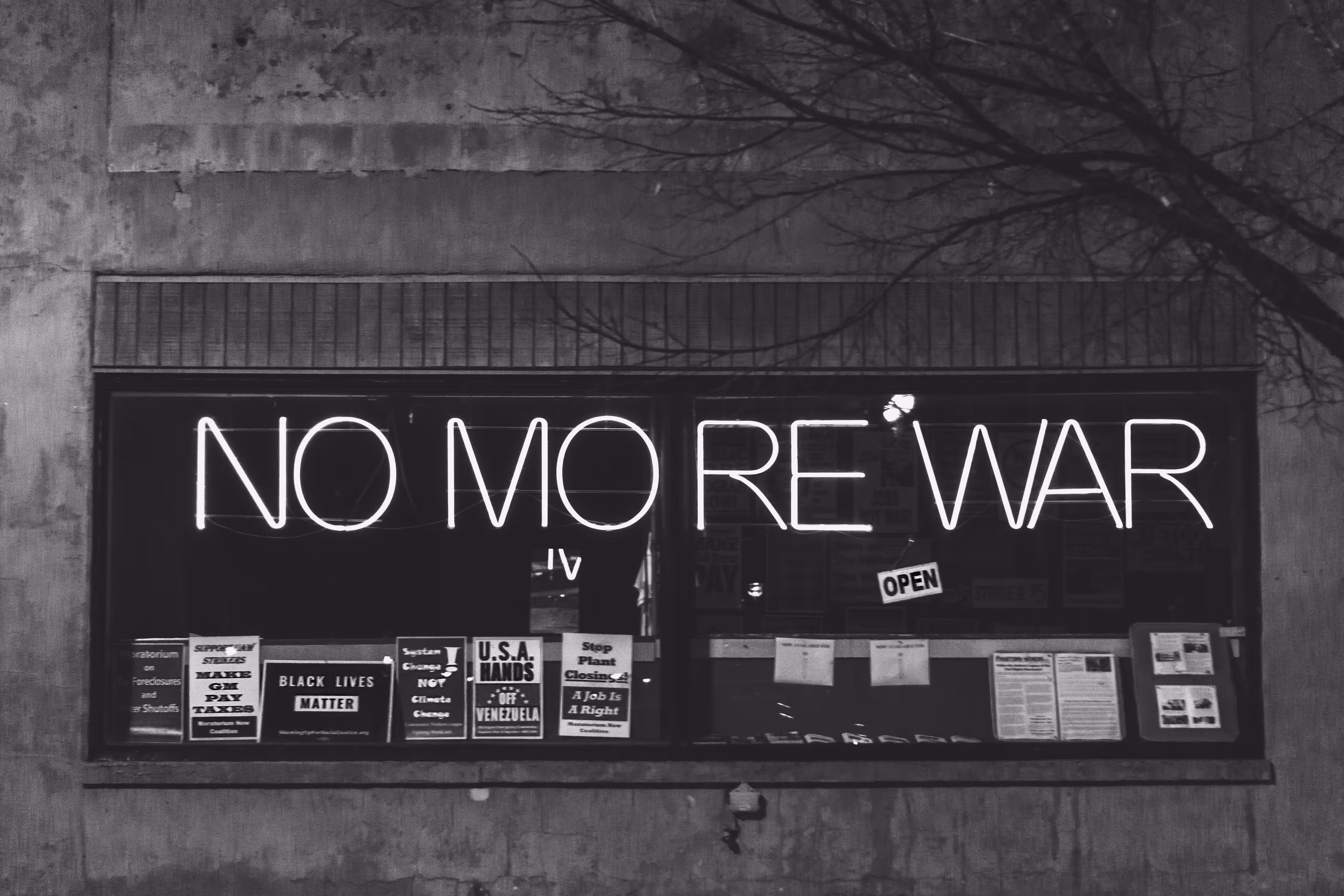 NO MORE WAR