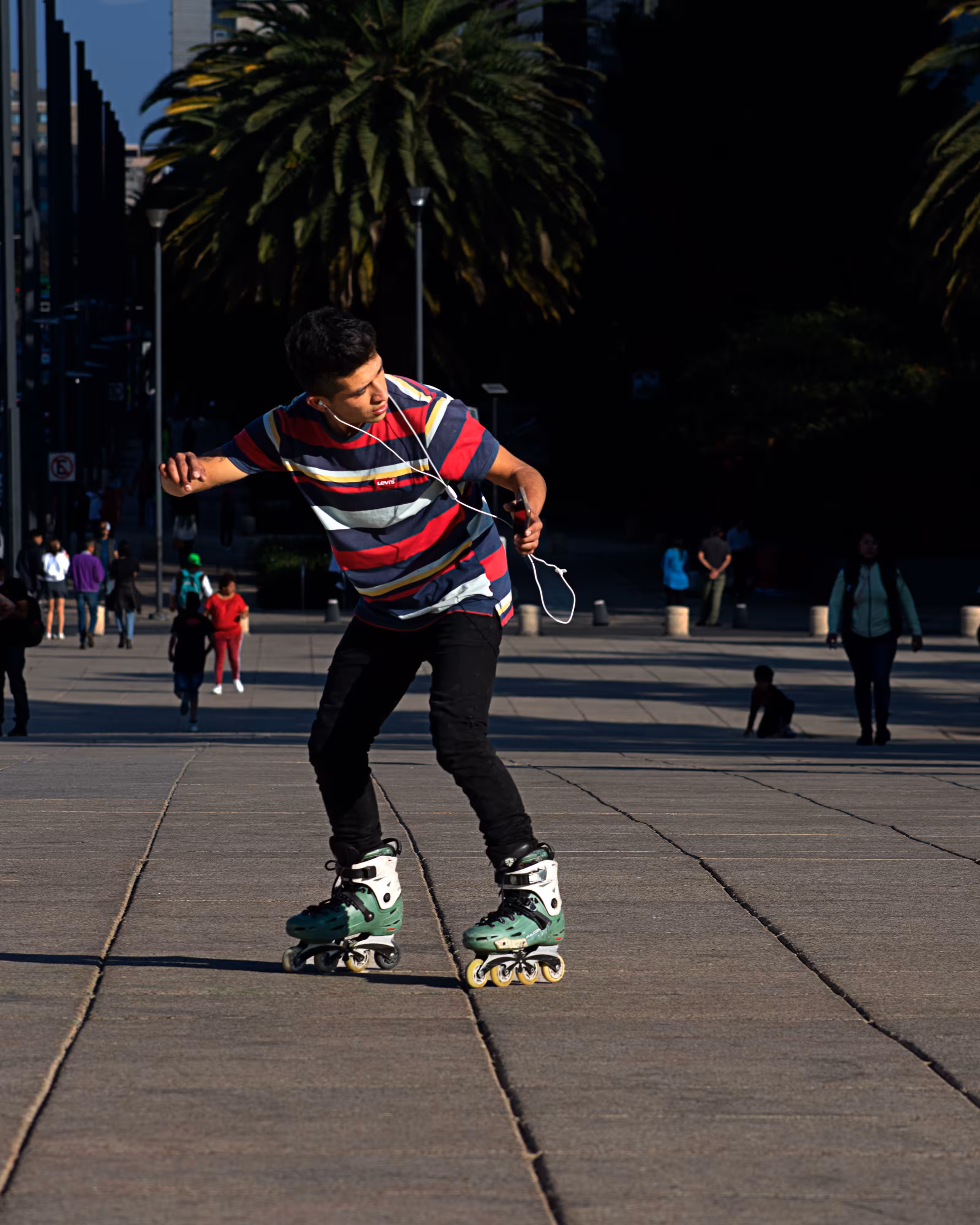 Roller skating